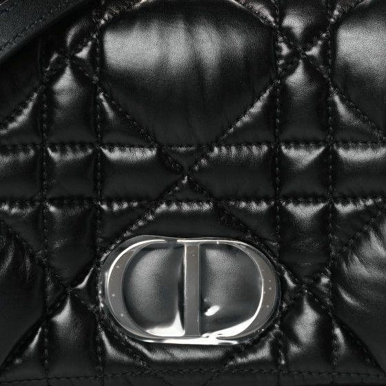 New Christian Dior Calfskin Macrocannage Mini Caro Bag