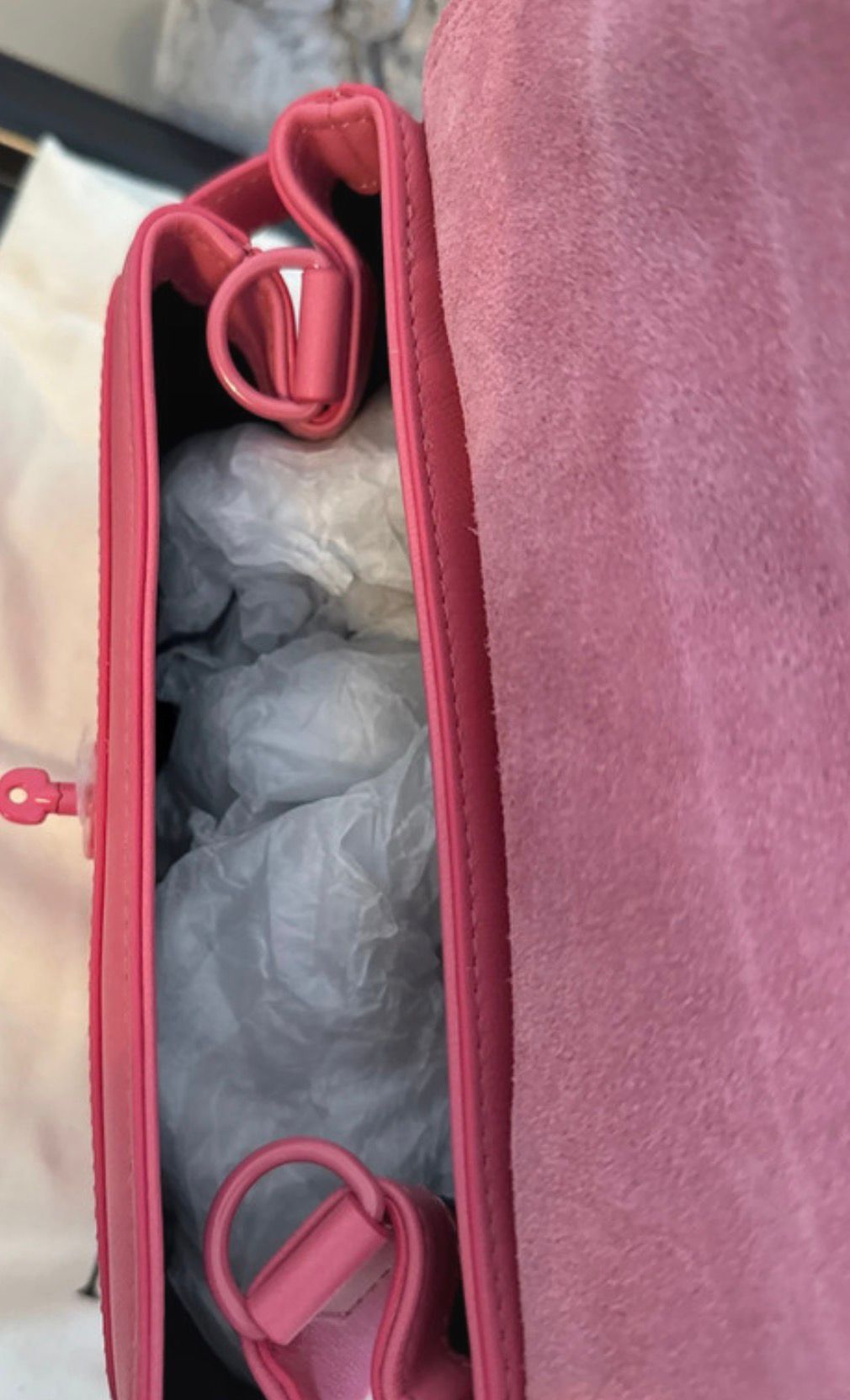 New Mulberry Mini Alexa Bag in Geranium Pink