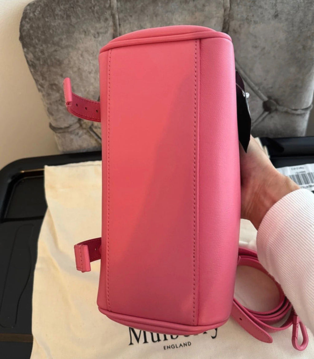 New Mulberry Mini Alexa Bag in Geranium Pink