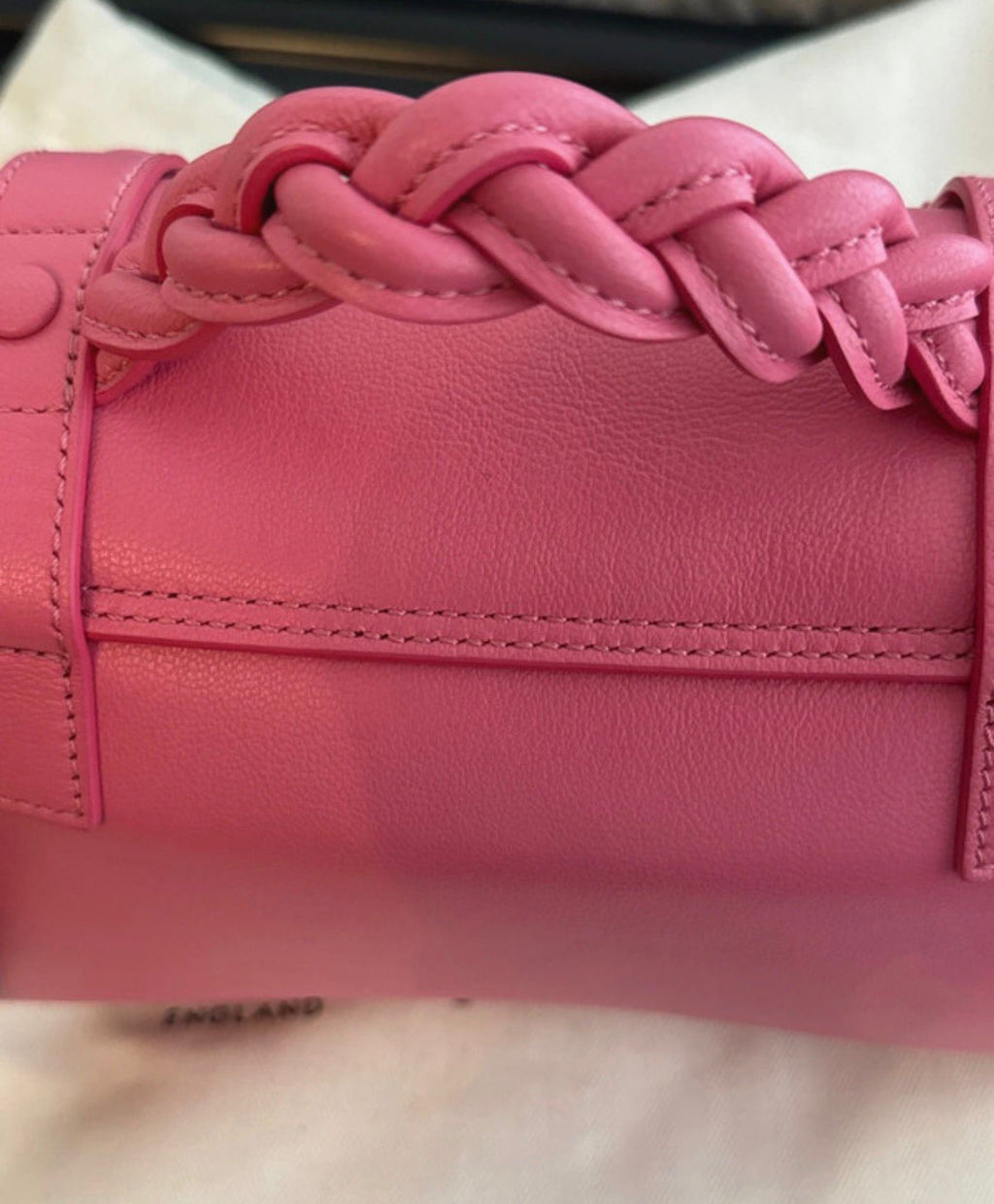 New Mulberry Mini Alexa Bag in Geranium Pink