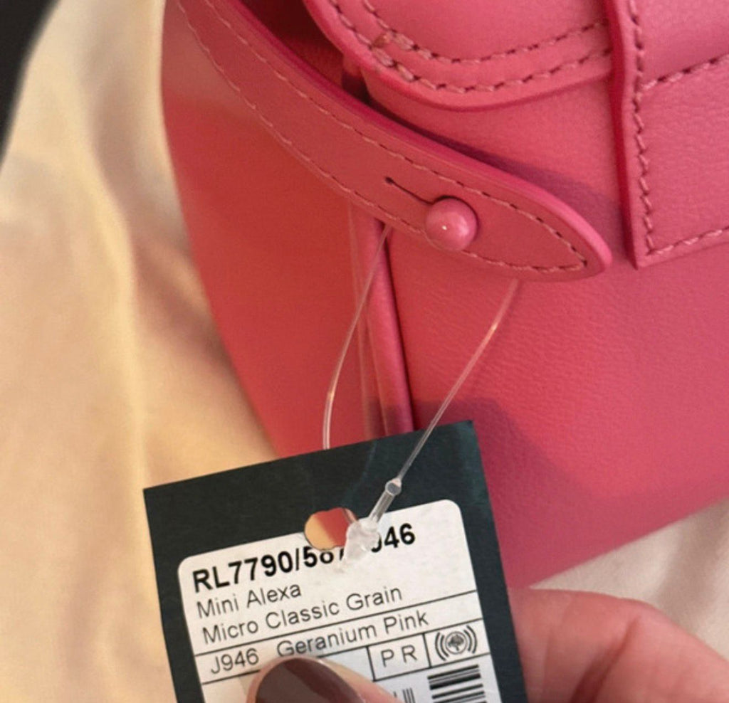 New Mulberry Mini Alexa Bag in Geranium Pink