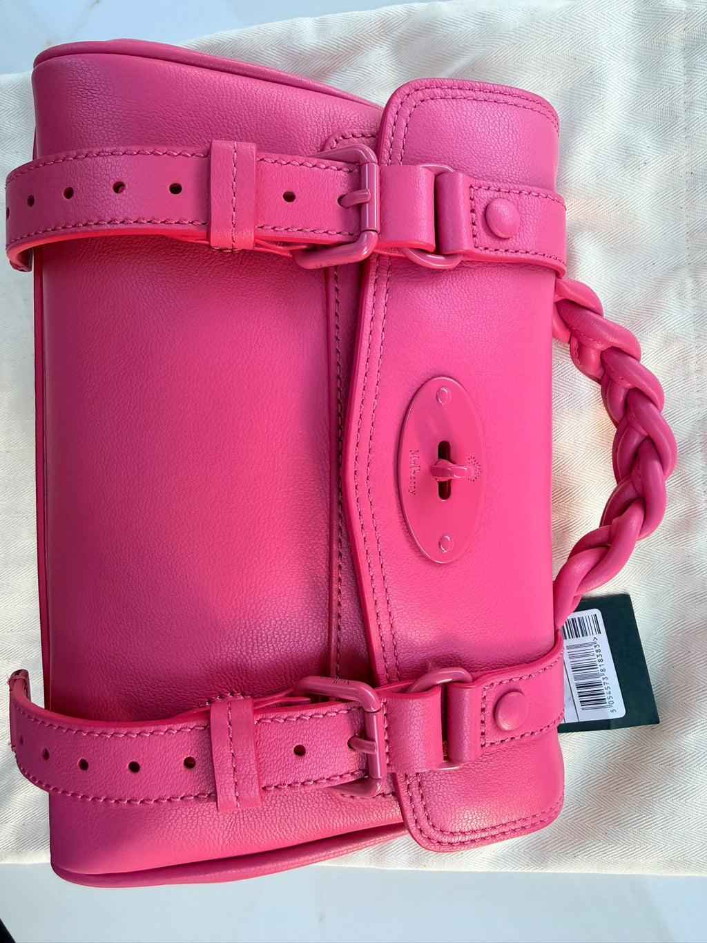 New Mulberry Mini Alexa Bag in Geranium Pink