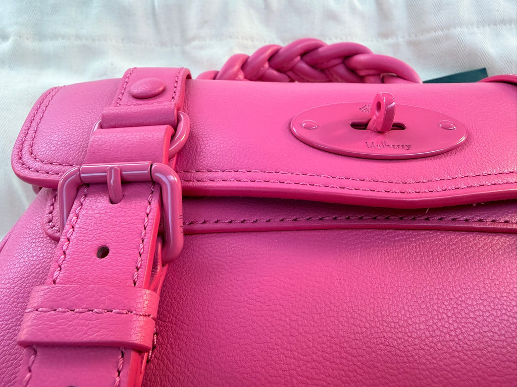 New Mulberry Mini Alexa Bag in Geranium Pink