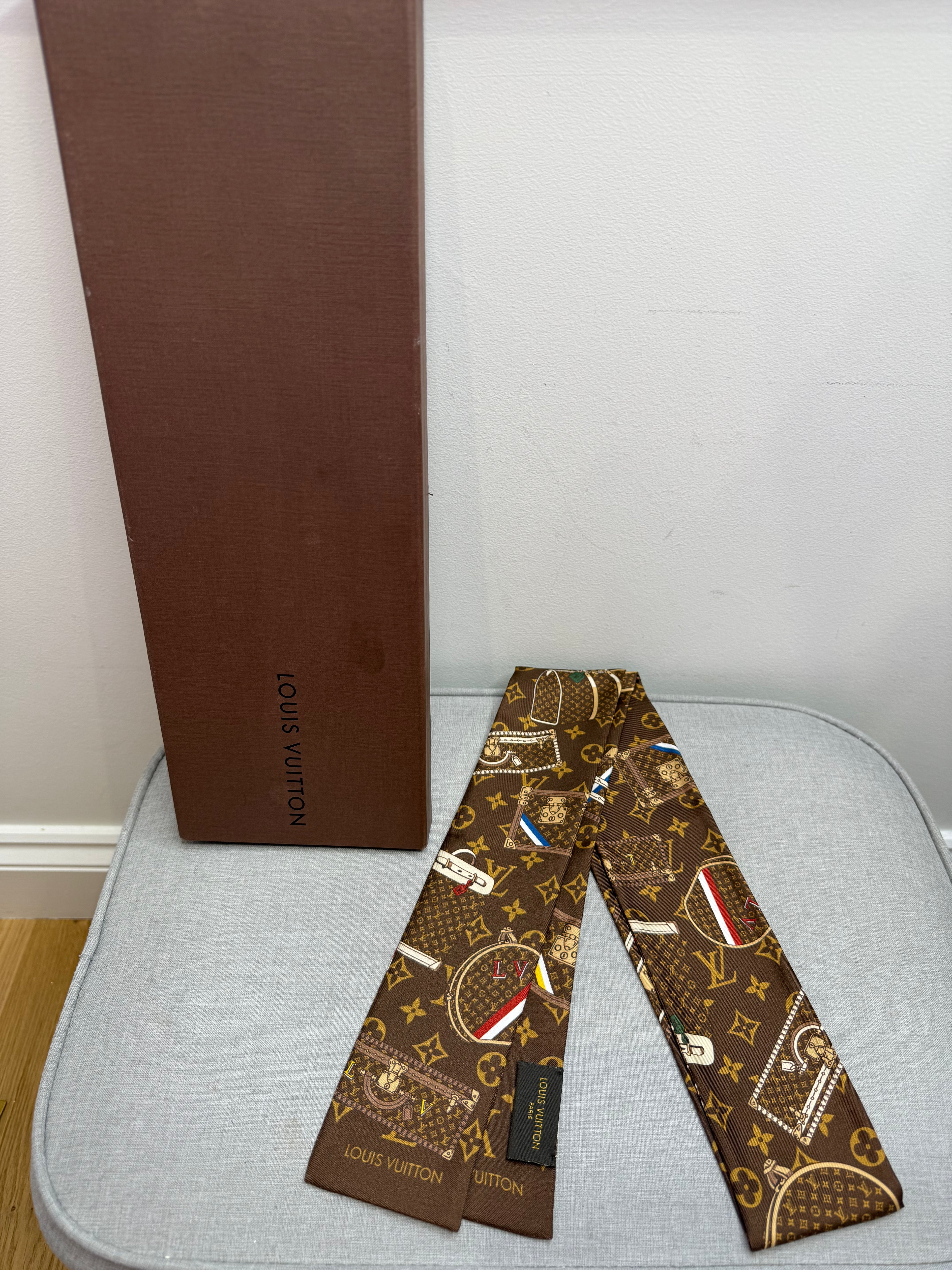 Louis Vuitton Trunks Bandeau Twilly - Brown