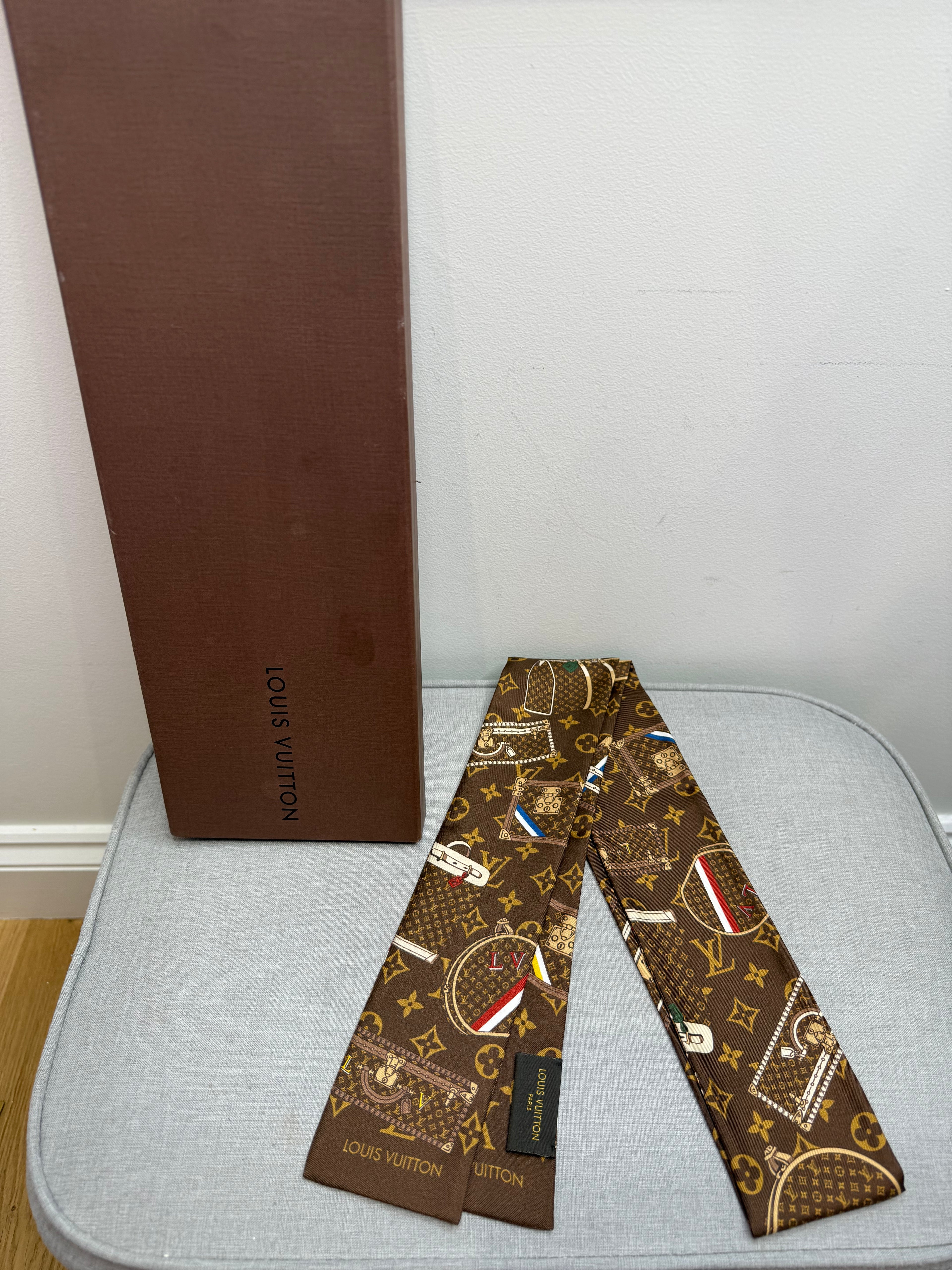 Louis Vuitton Trunks Bandeau Twilly - Brown