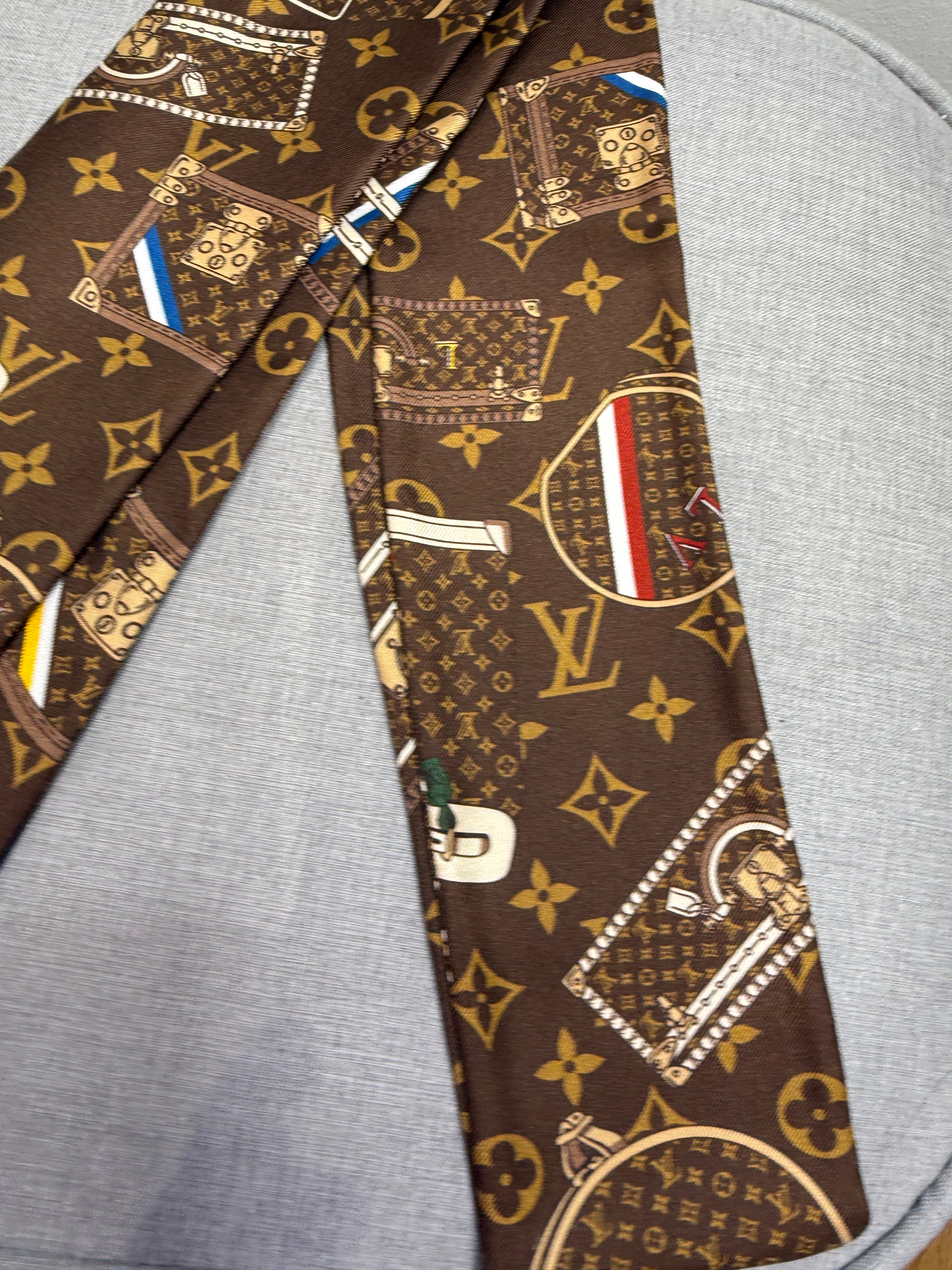 Louis Vuitton Trunks Bandeau Twilly - Brown