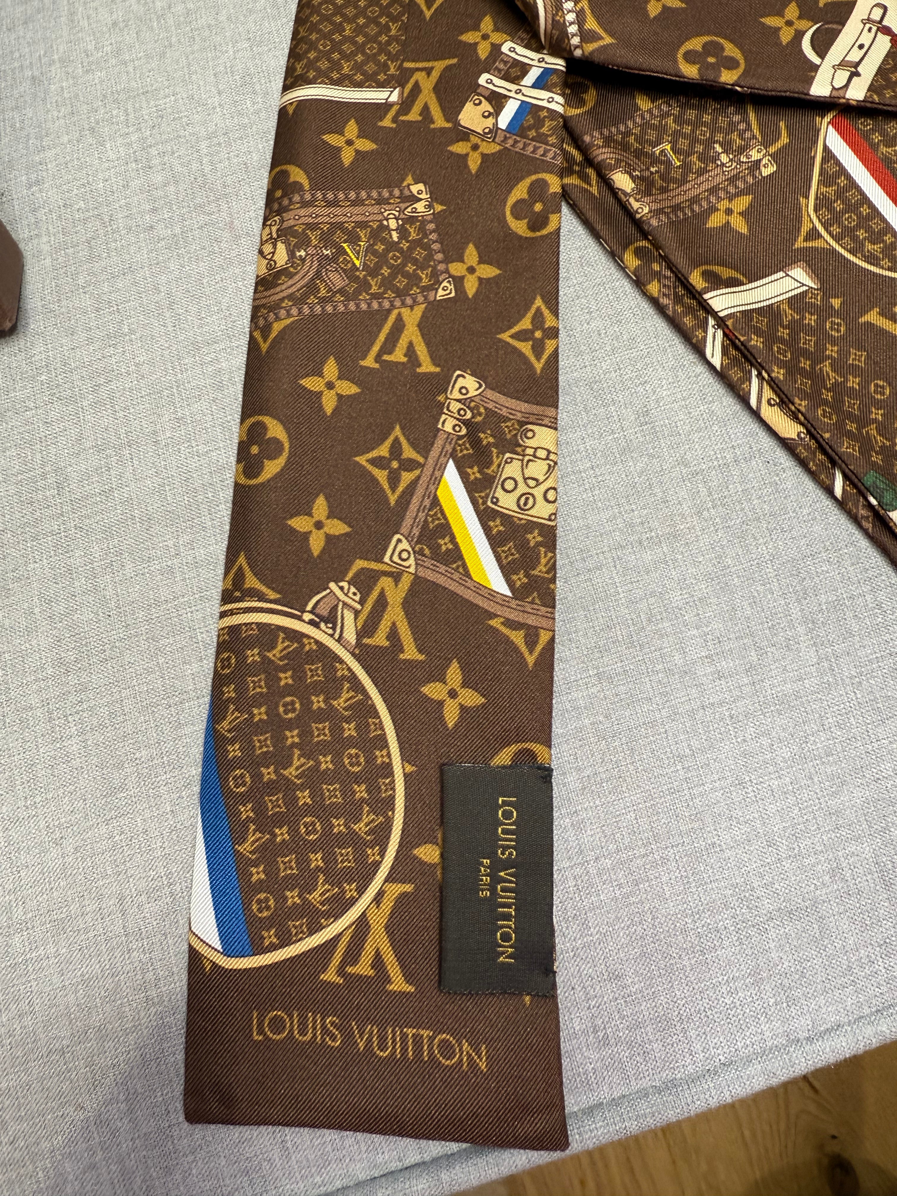 Louis Vuitton Trunks Bandeau Twilly - Brown