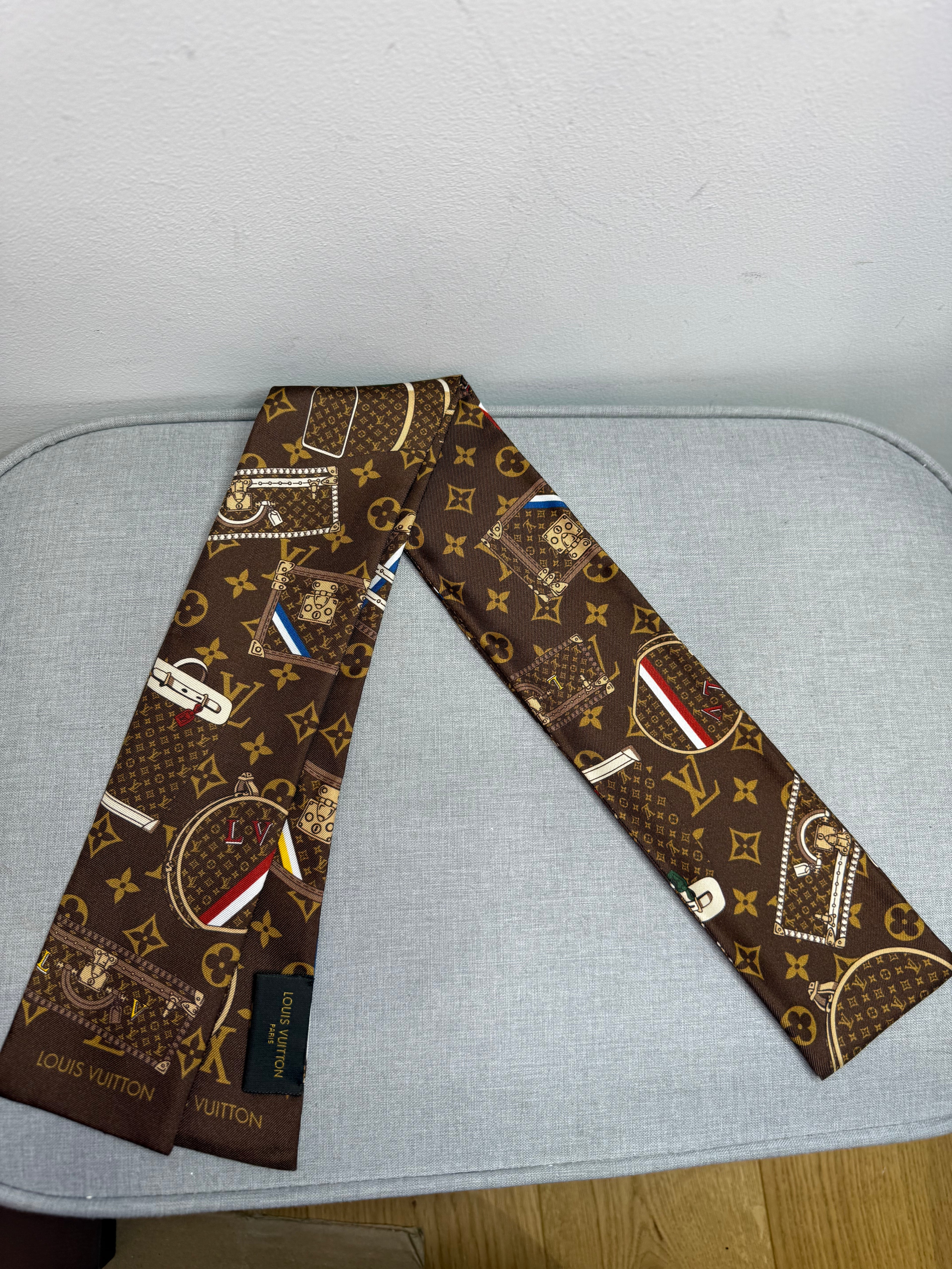 Louis Vuitton Trunks Bandeau Twilly - Brown