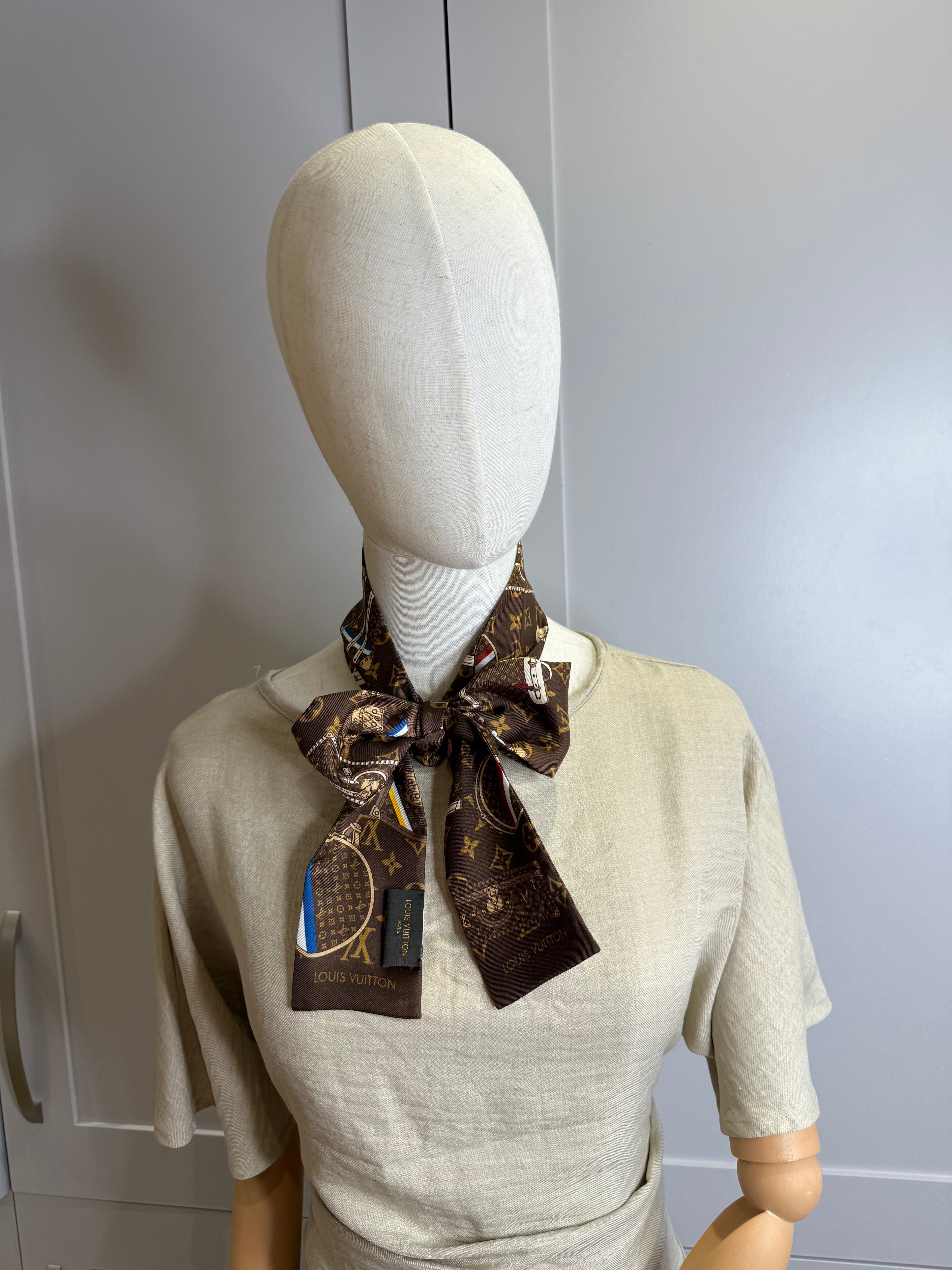 Louis Vuitton Trunks Bandeau Twilly - Brown