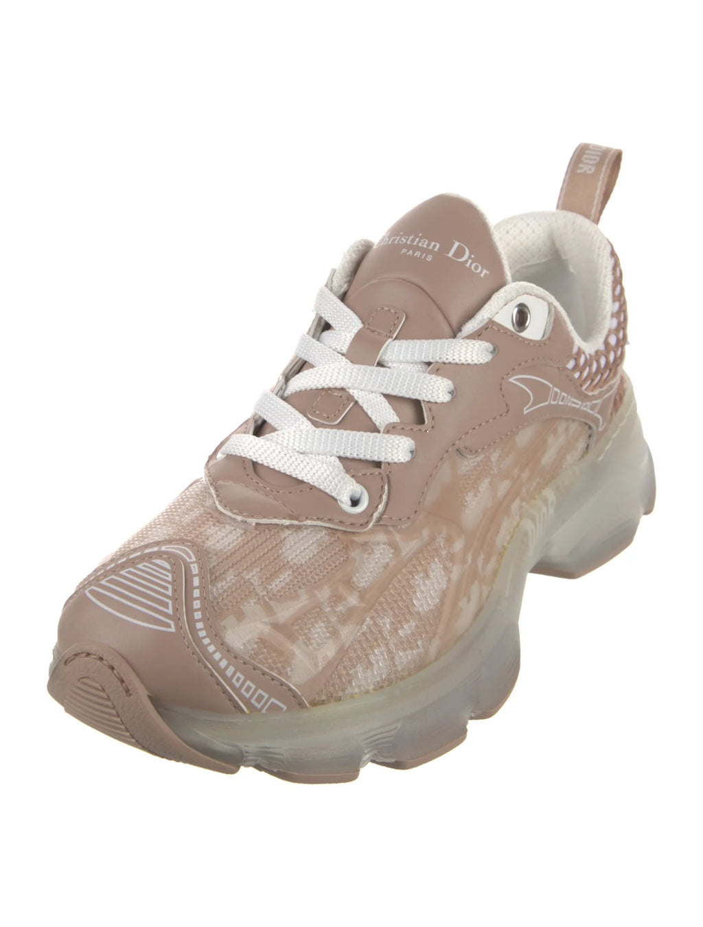 Christian Dior Oblique Jacquard Trainers – Pink – EU 40 / UK 7– Brand New in Box