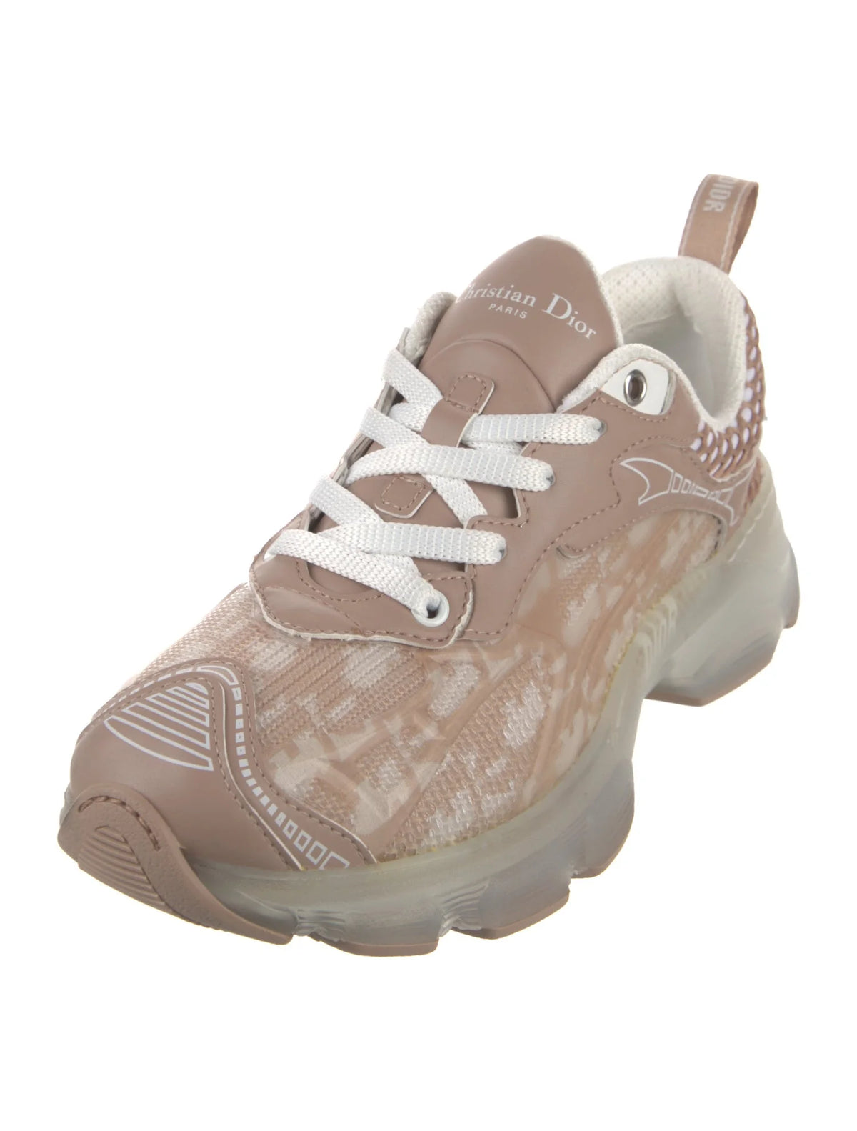 Christian Dior Oblique Jacquard Trainers – Pink – EU 40 / UK 7– Brand New in Box
