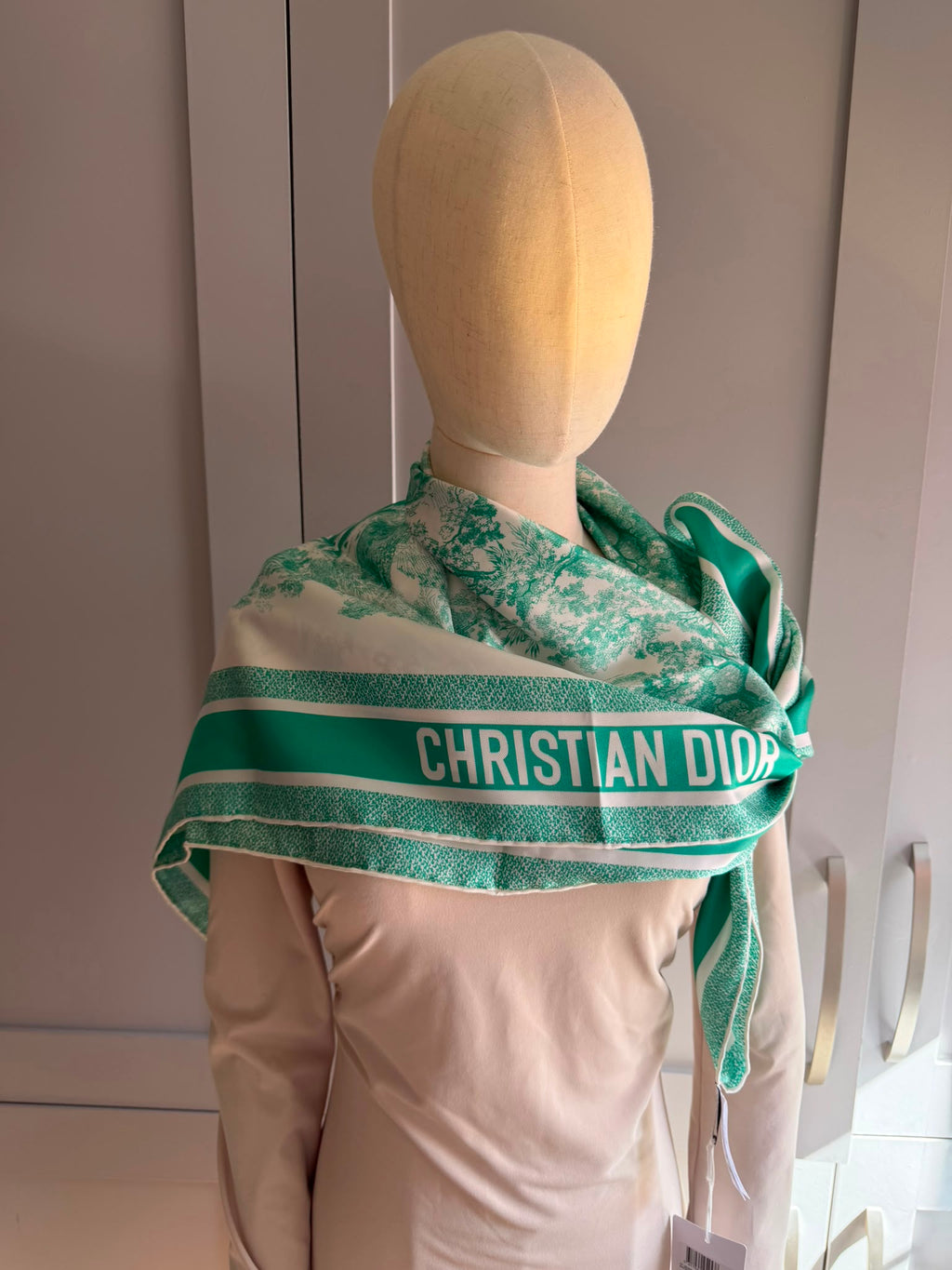 Christian Dior. Toile de Jouy Sauvage 90 Square Scarf