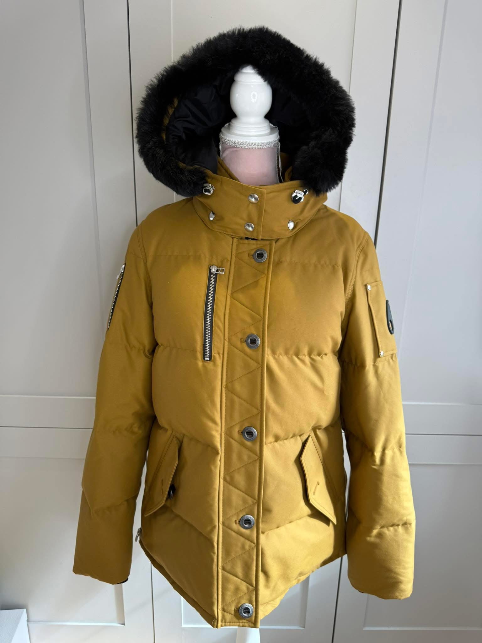 Moose Knuckles - 3Q Cotton Blend Down Puffer Jacket XL