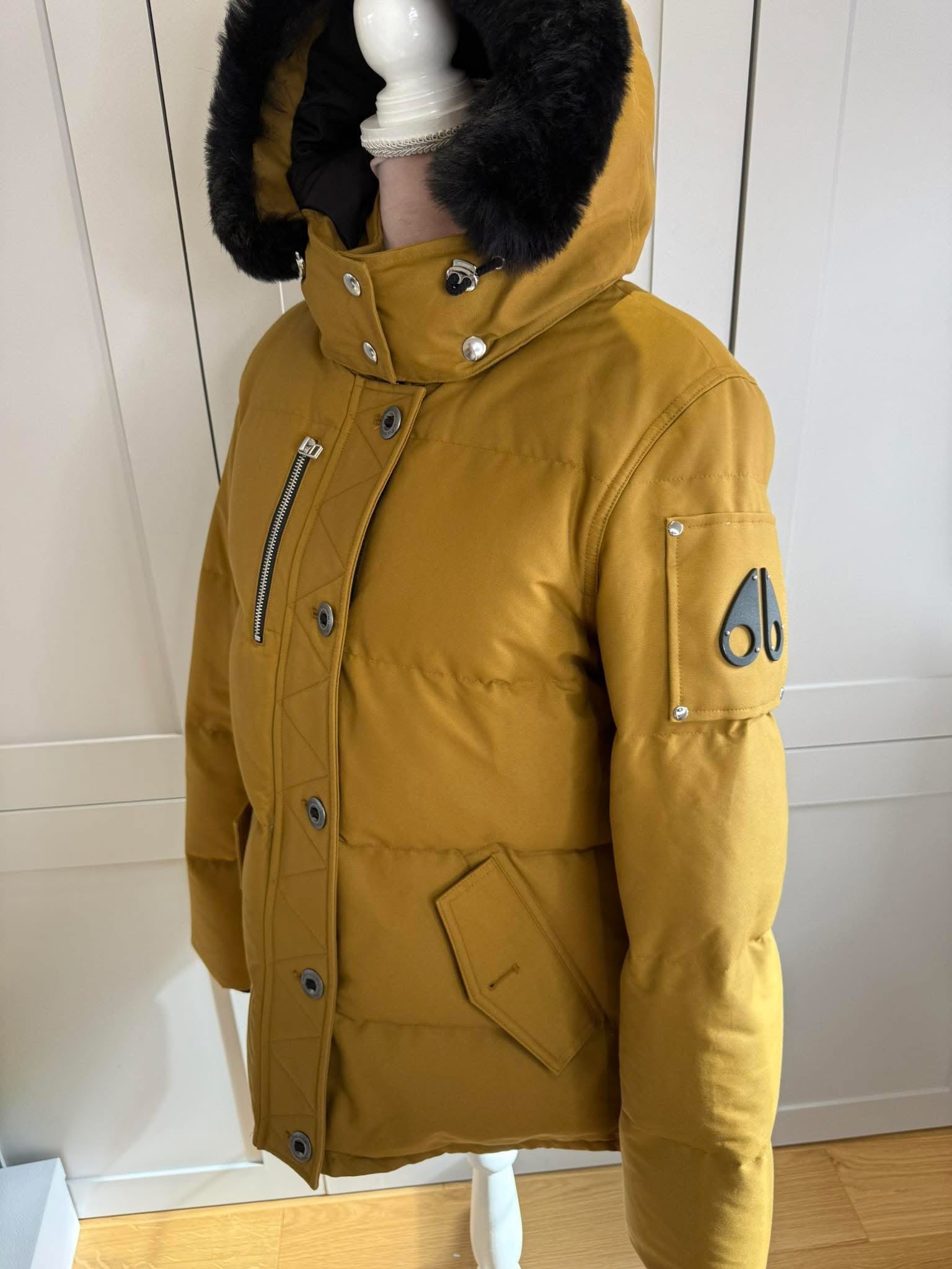 Moose Knuckles - 3Q Cotton Blend Down Puffer Jacket XL