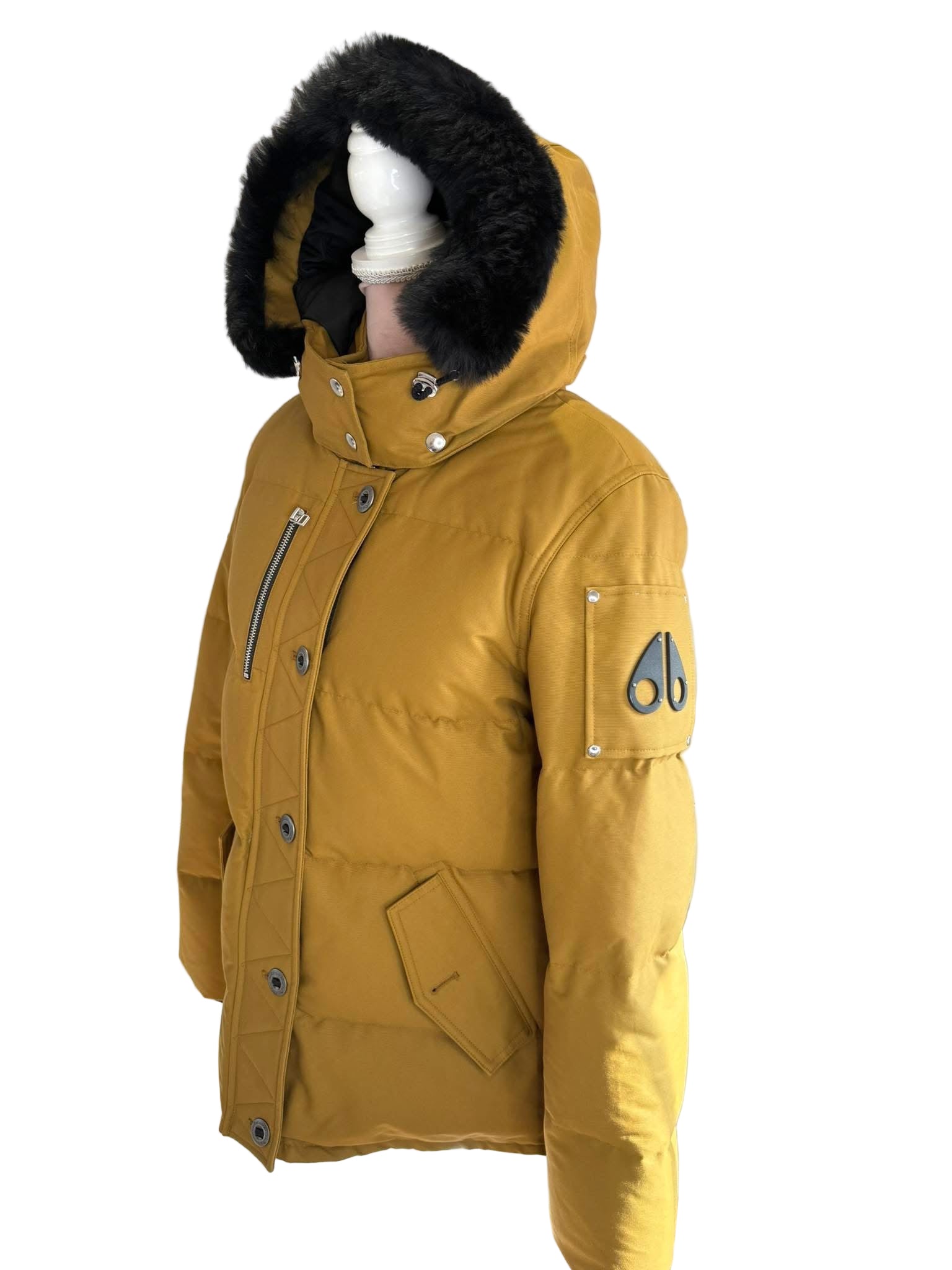 Moose Knuckles - 3Q Cotton Blend Down Puffer Jacket XL