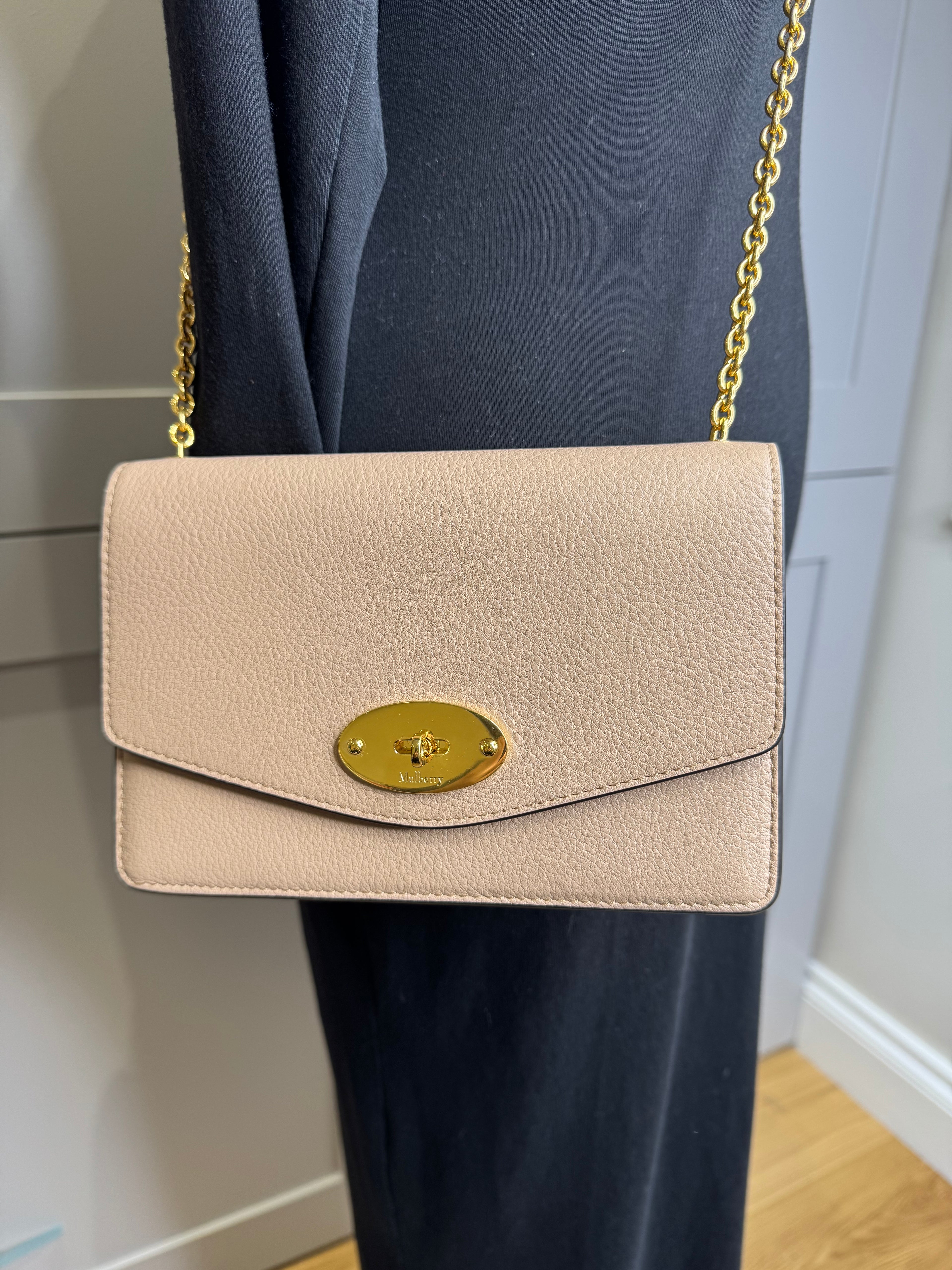 New Mulberry Small Darley in Maple with Goldtone Hardwear