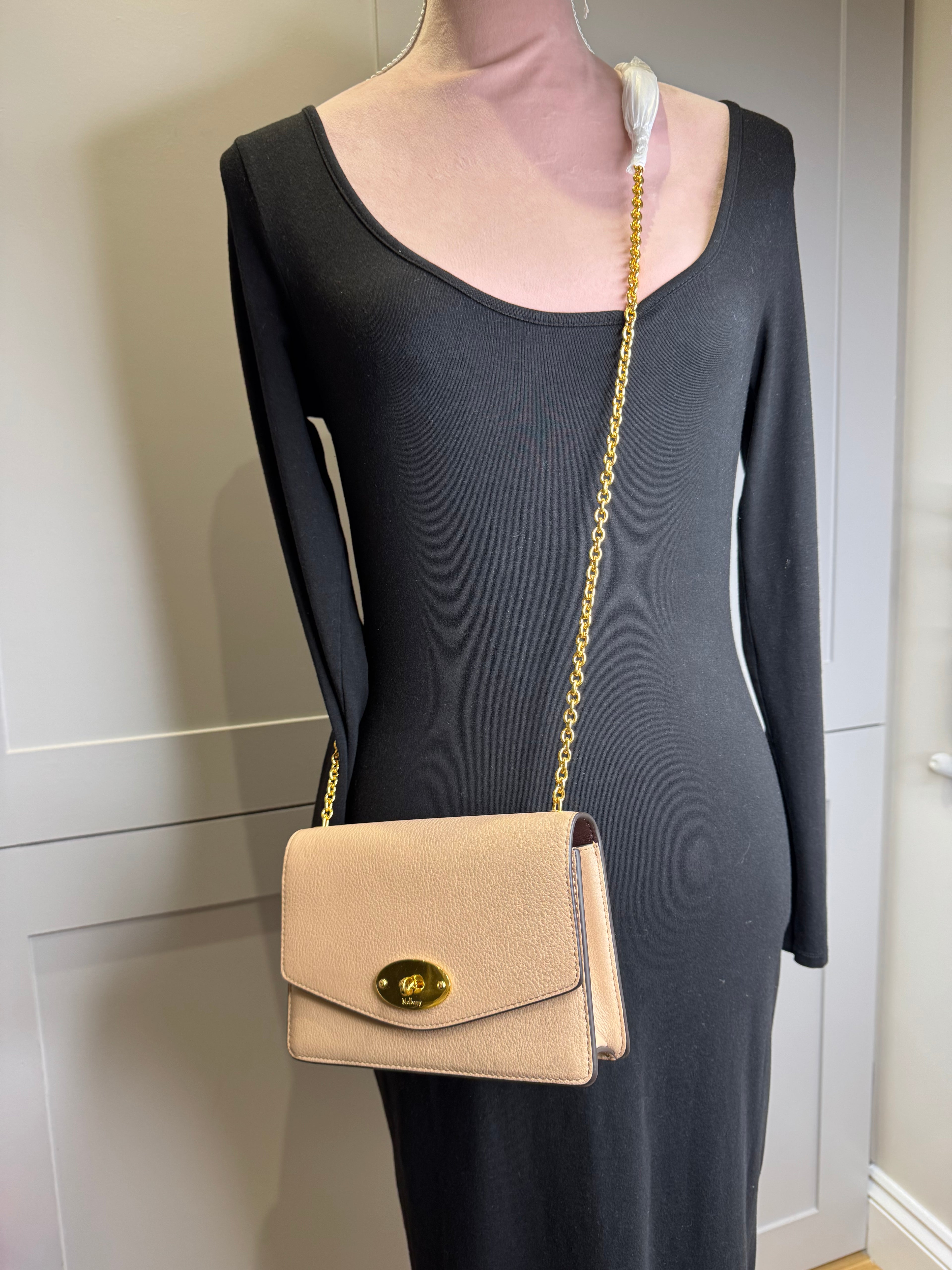 New Mulberry Small Darley in Maple with Goldtone Hardwear
