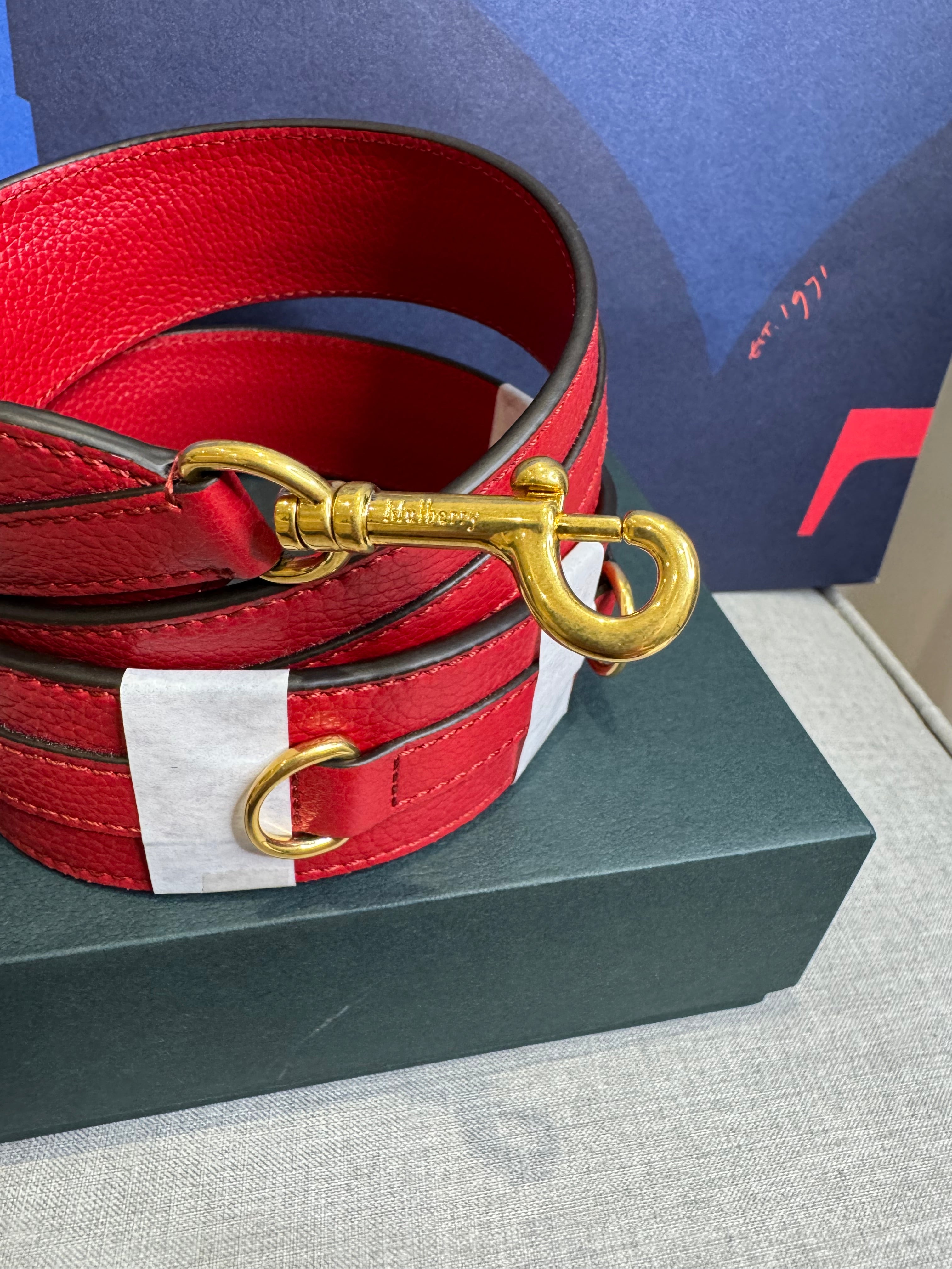 New Mulberry Personalisation Leather Shoulder Bag Strap