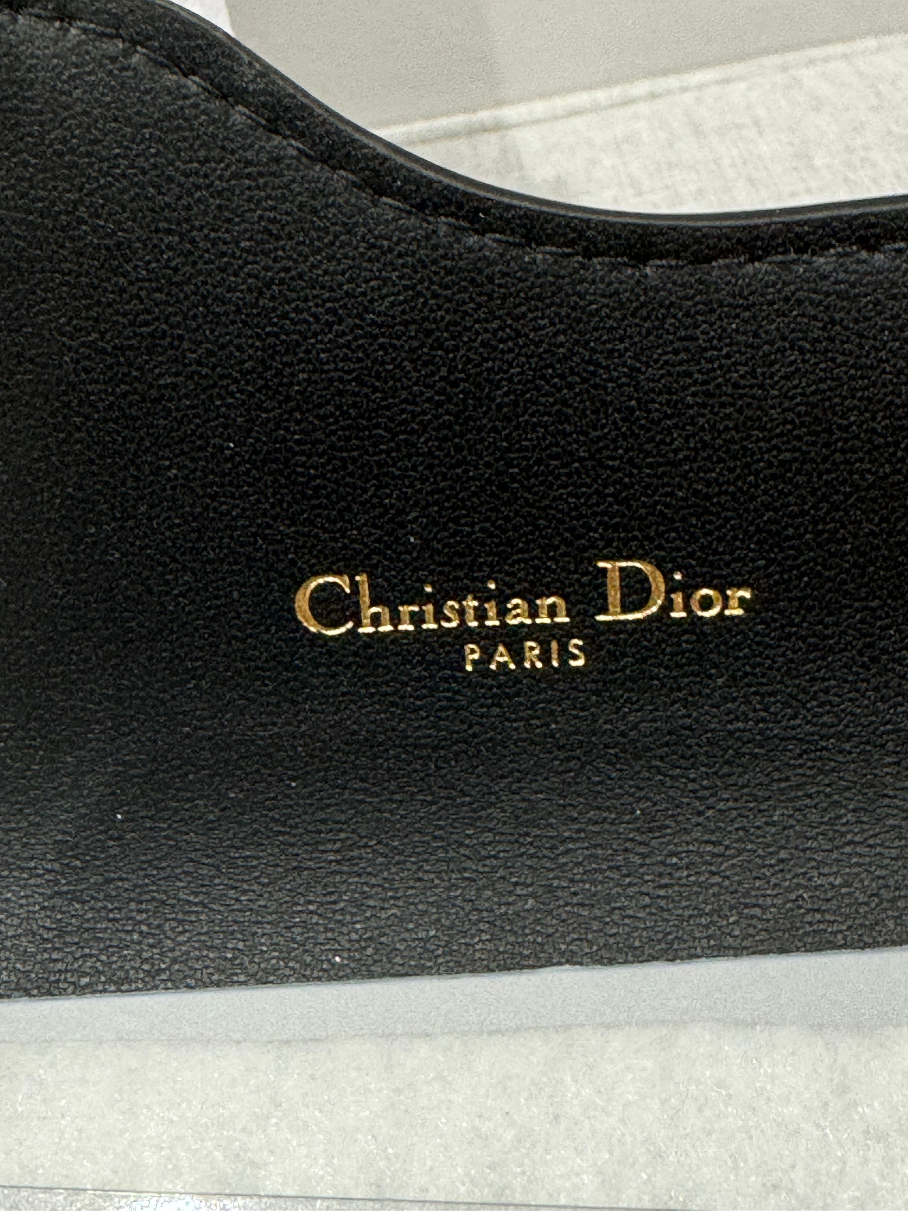 New Christian Dior Saddle Style Key Holder Wallet
