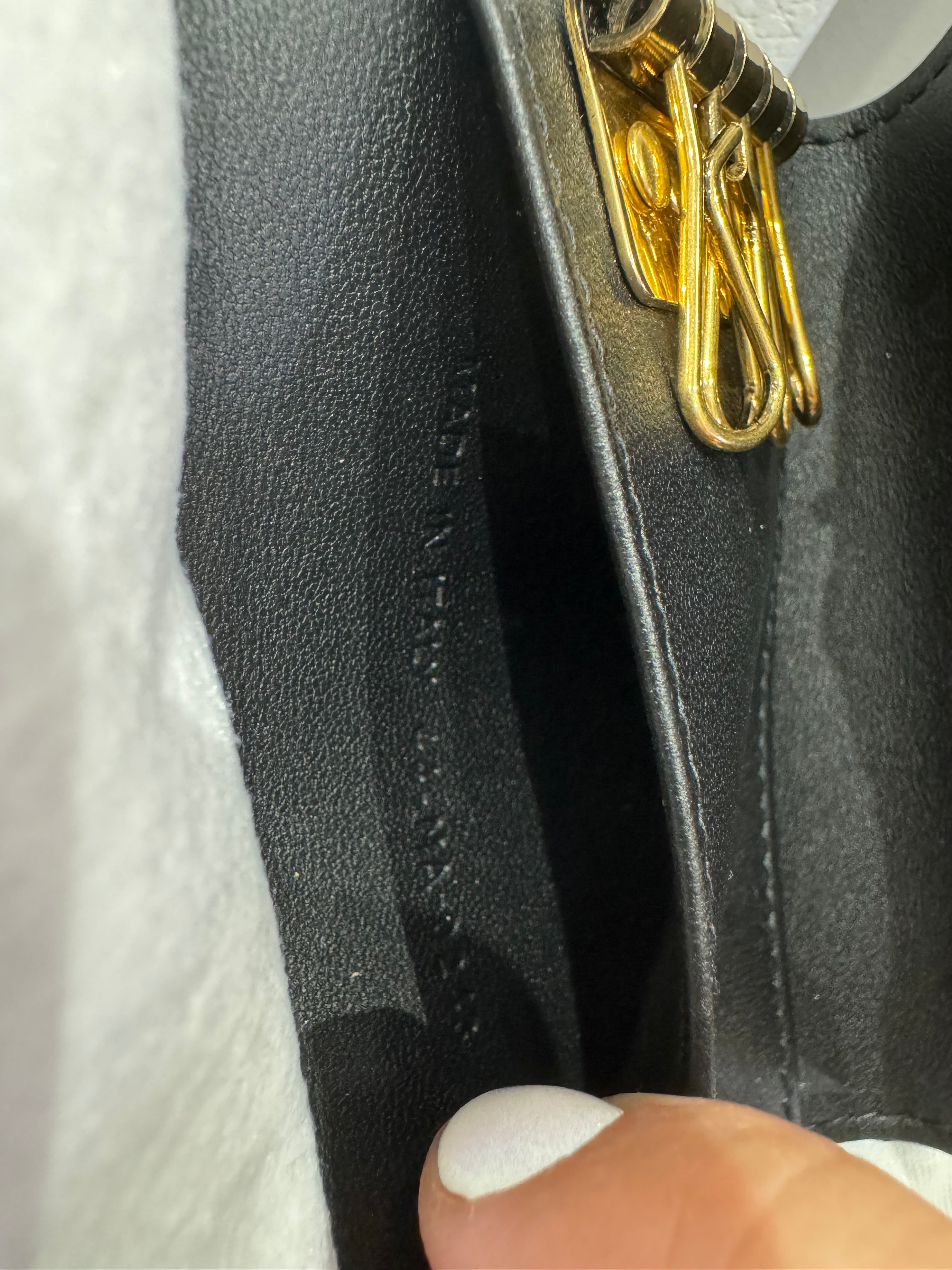 New Christian Dior Saddle Style Key Holder Wallet