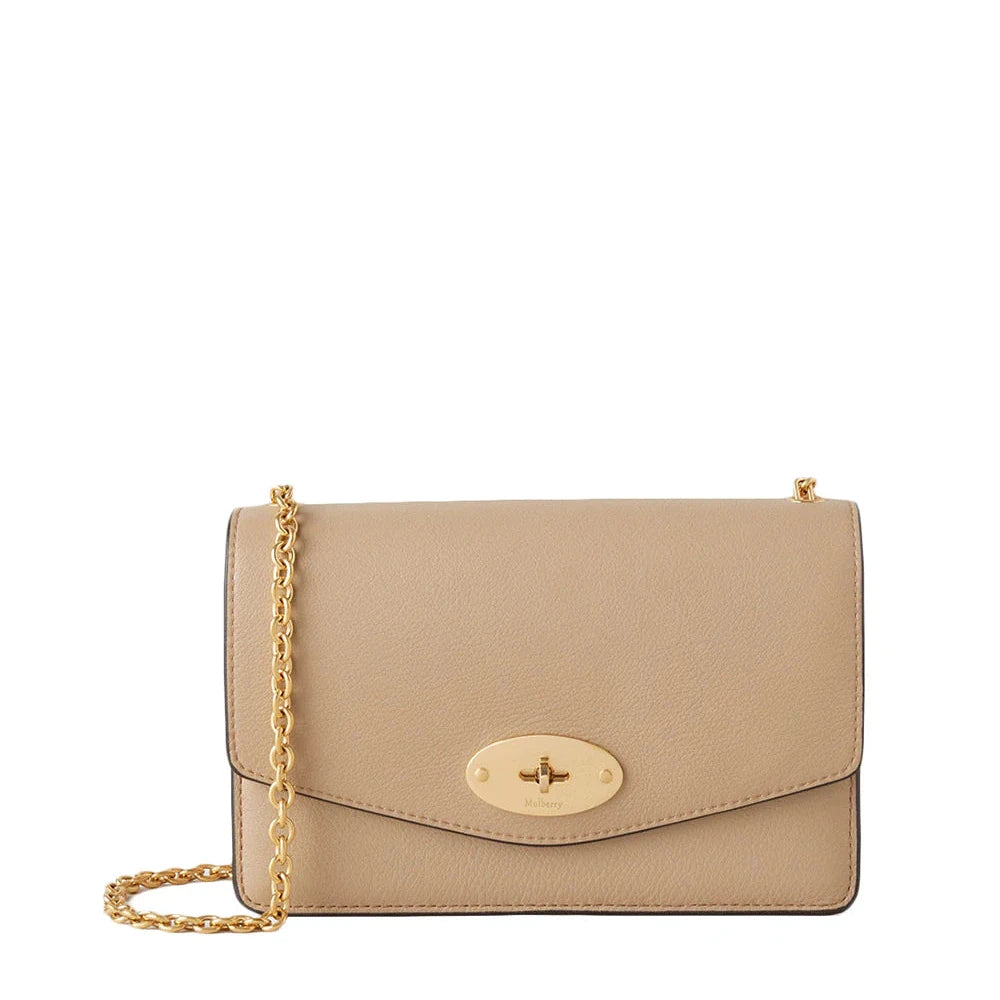 New Mulberry Small Darley in Maple with Goldtone Hardwear
