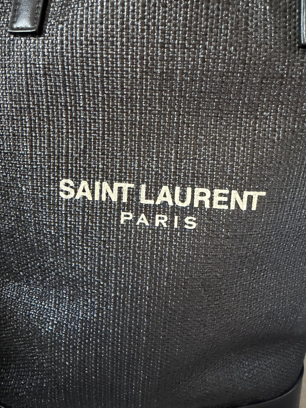 Saint Laurent Teddy Bucket Bag – Black – Very Good Pre-Owned Condition