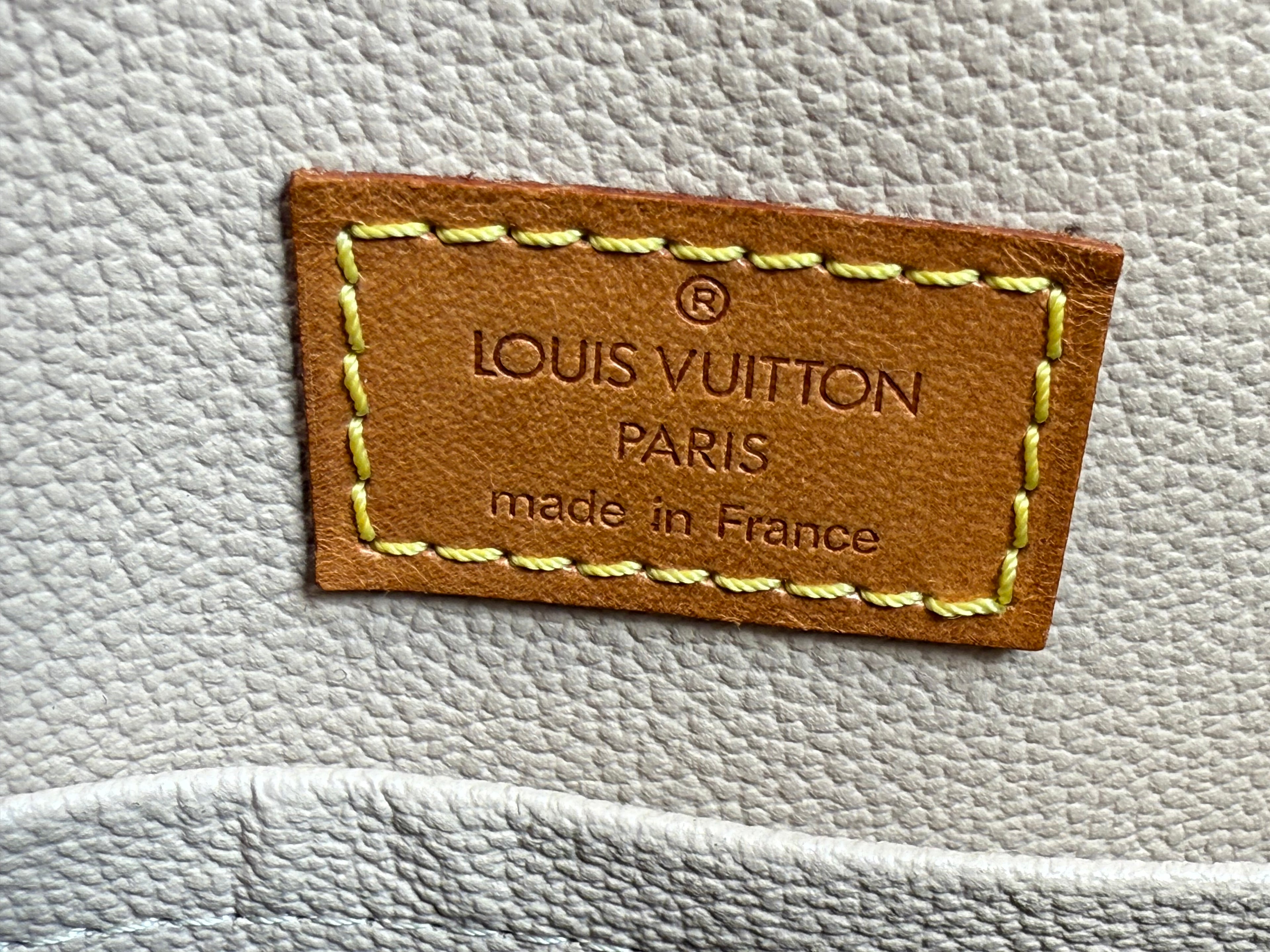 Pre-Loved Vintage Louis Vuitton Sac Plat Tote Bag  in Monogram Canvas