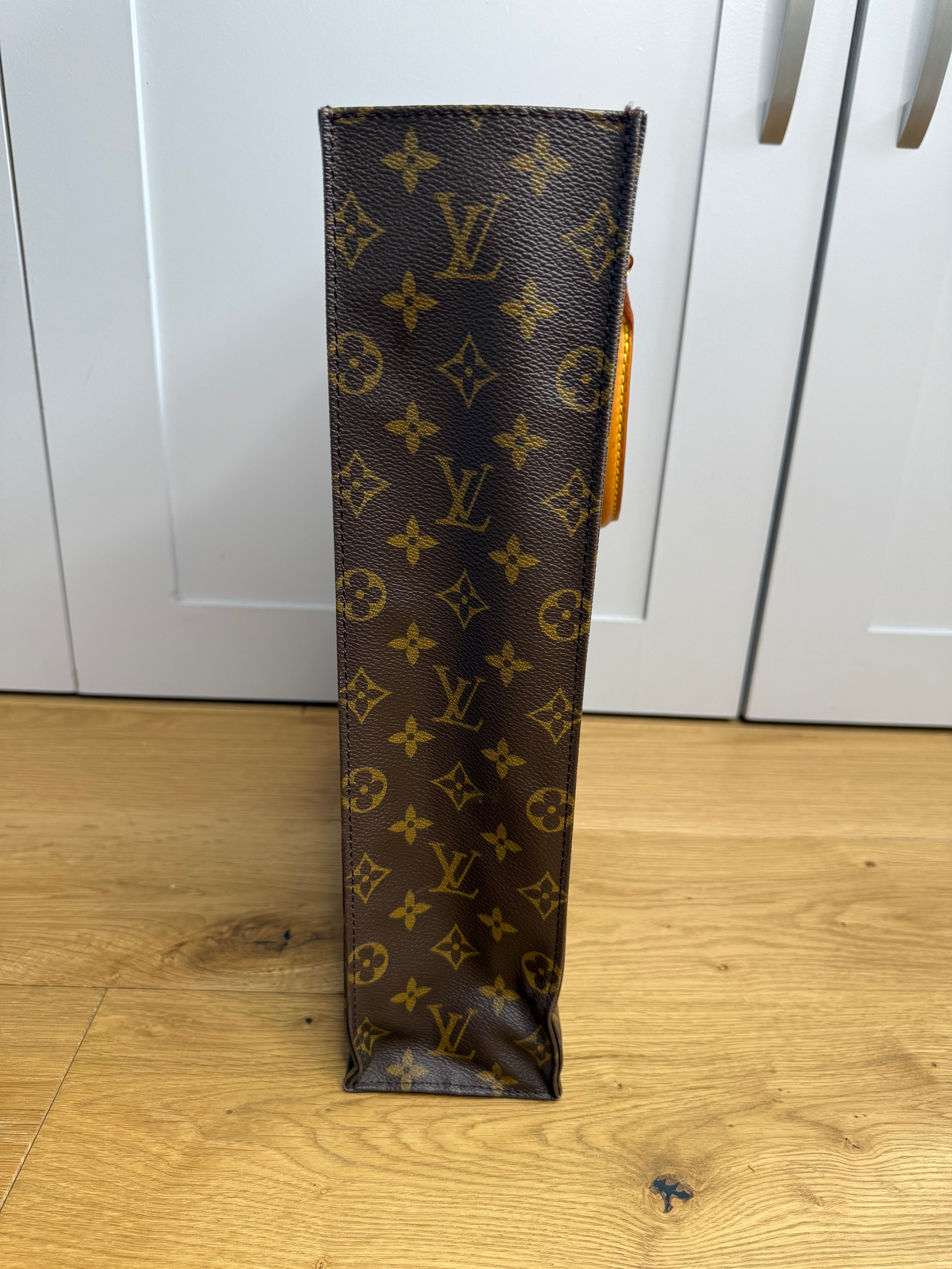 Pre-Loved Vintage Louis Vuitton Sac Plat Tote Bag  in Monogram Canvas