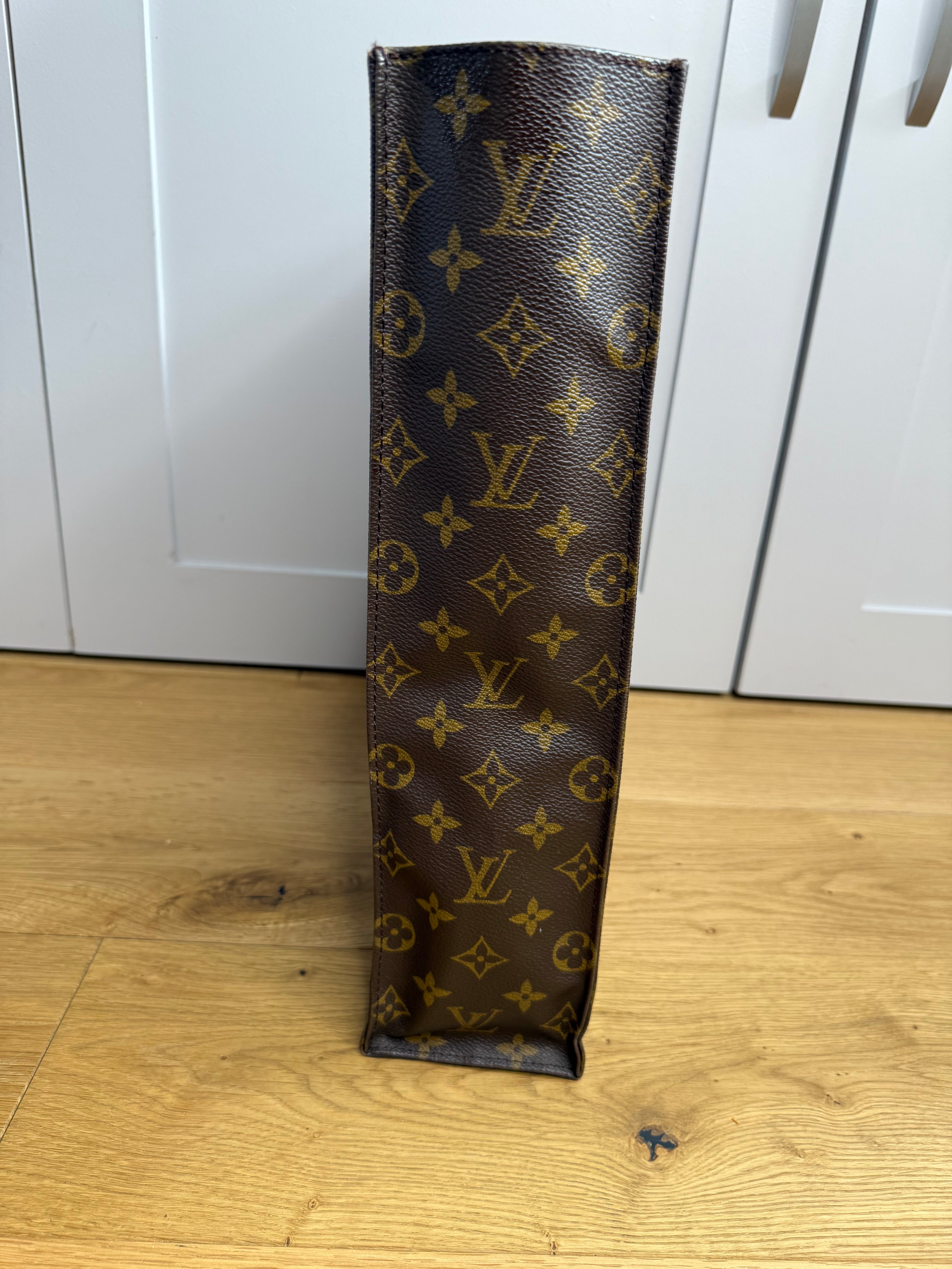 Pre-Loved Vintage Louis Vuitton Sac Plat Tote Bag  in Monogram Canvas