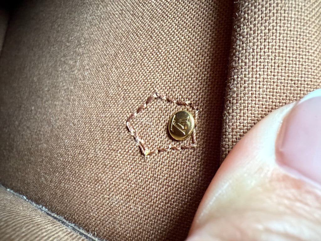 Pre-Loved Vintage Louis Vuitton Sac Plat Tote Bag  in Monogram Canvas