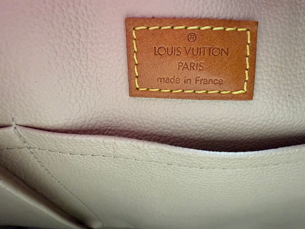 Pre-Loved Vintage Louis Vuitton Sac Plat Tote Bag  in Monogram Canvas