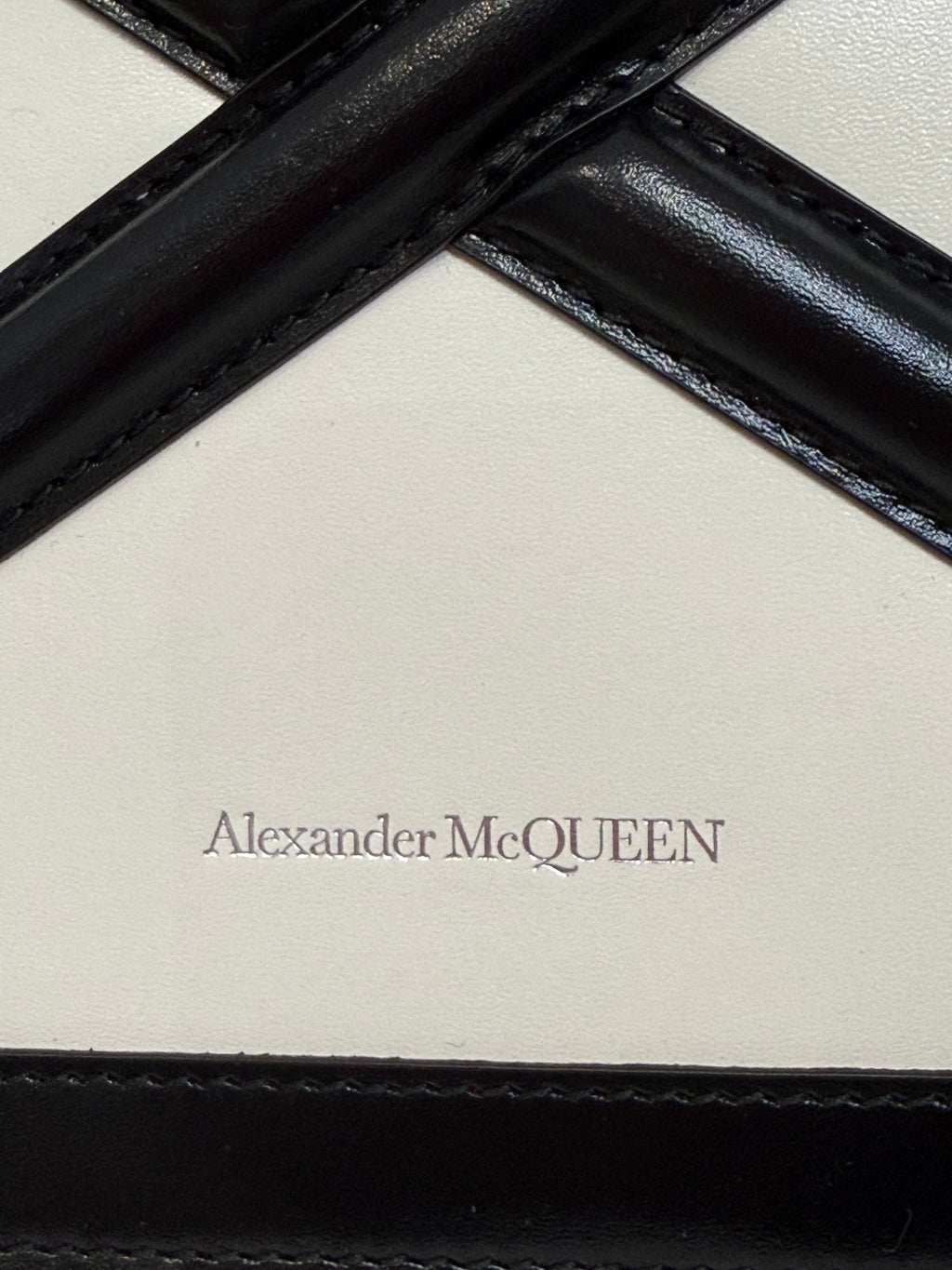 Alexander McQueen The Curve Micro Crossbody Phone Pouch Bag