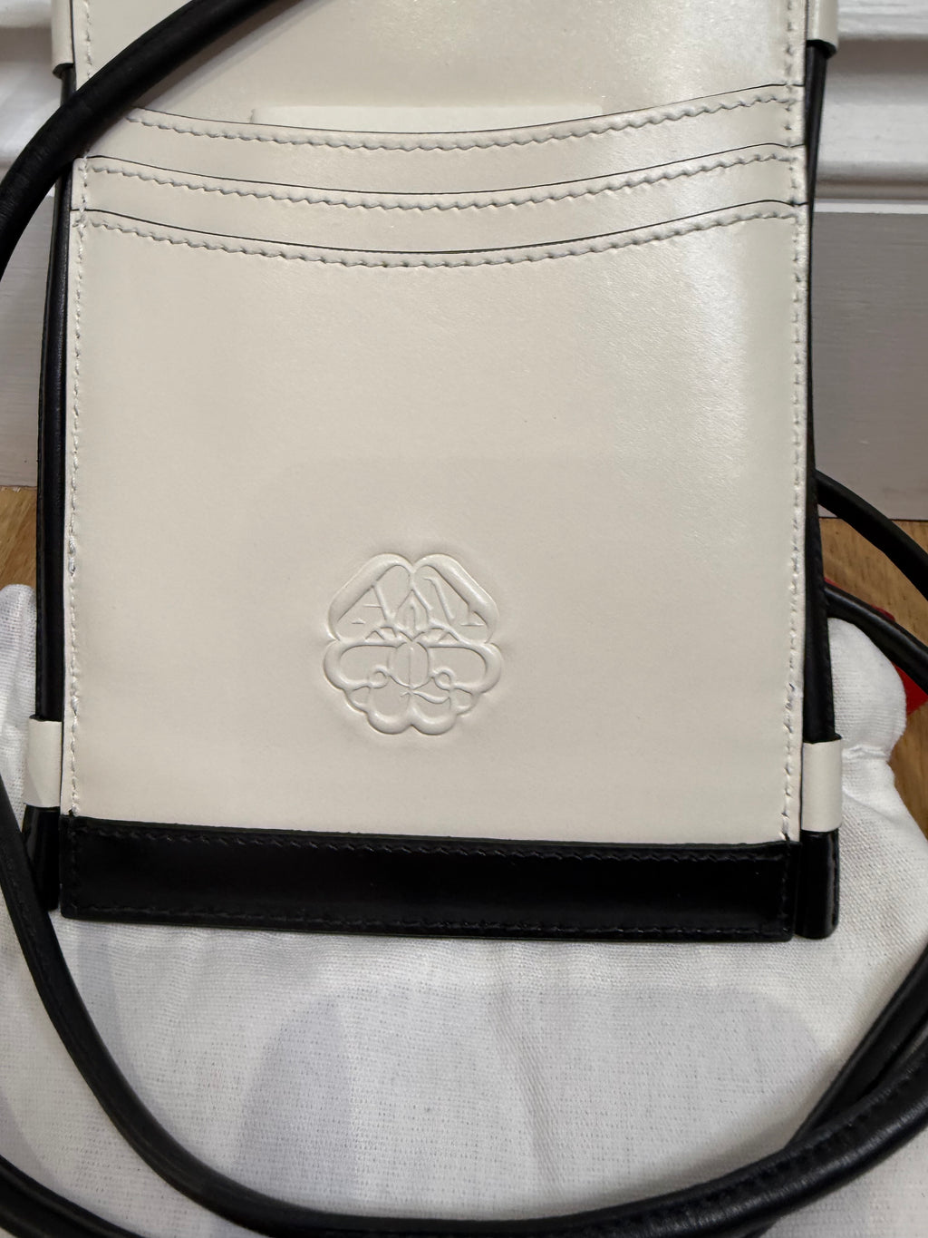 Alexander McQueen The Curve Micro Crossbody Phone Pouch Bag