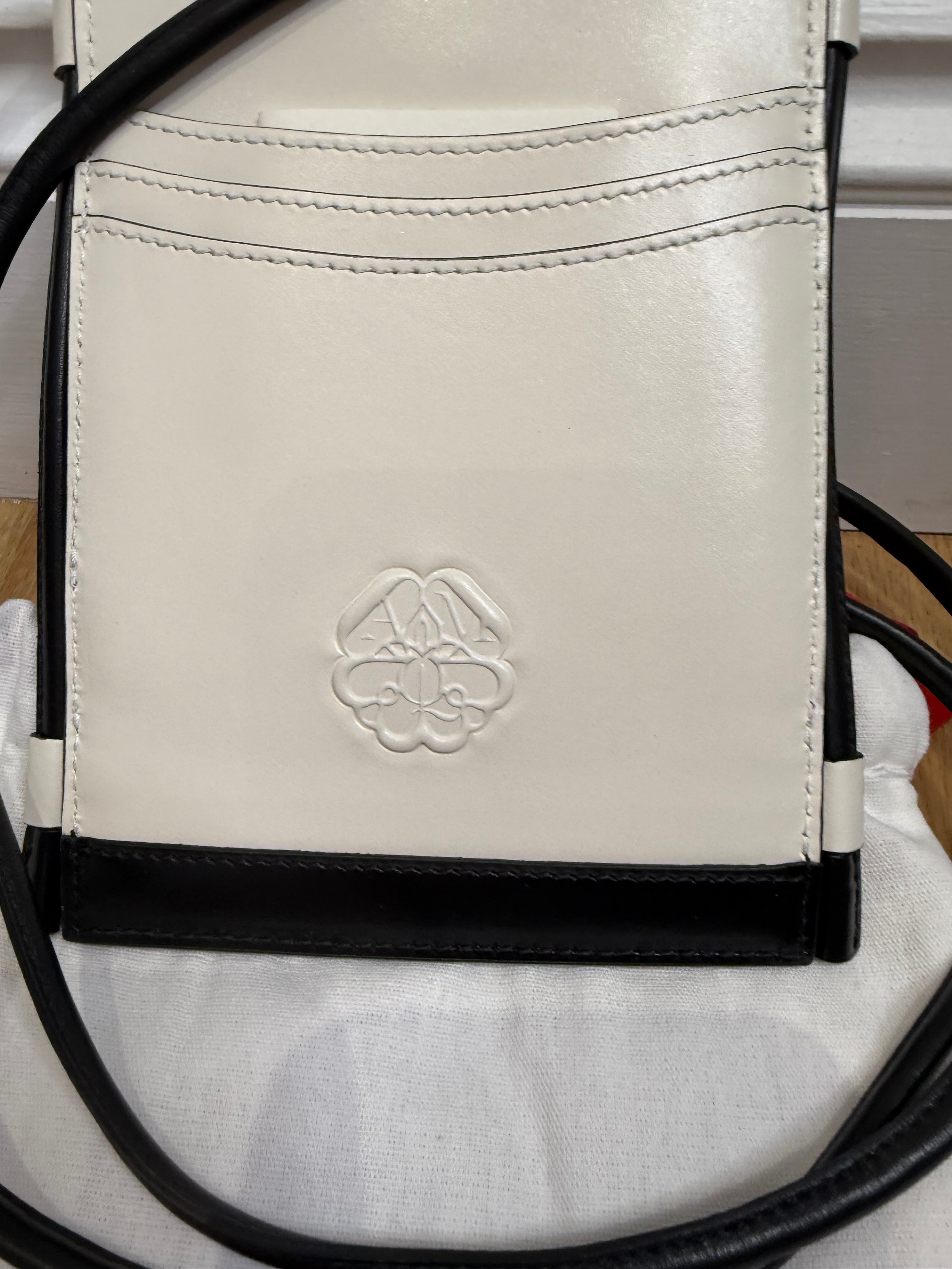 Alexander McQueen The Curve Micro Crossbody Phone Pouch Bag