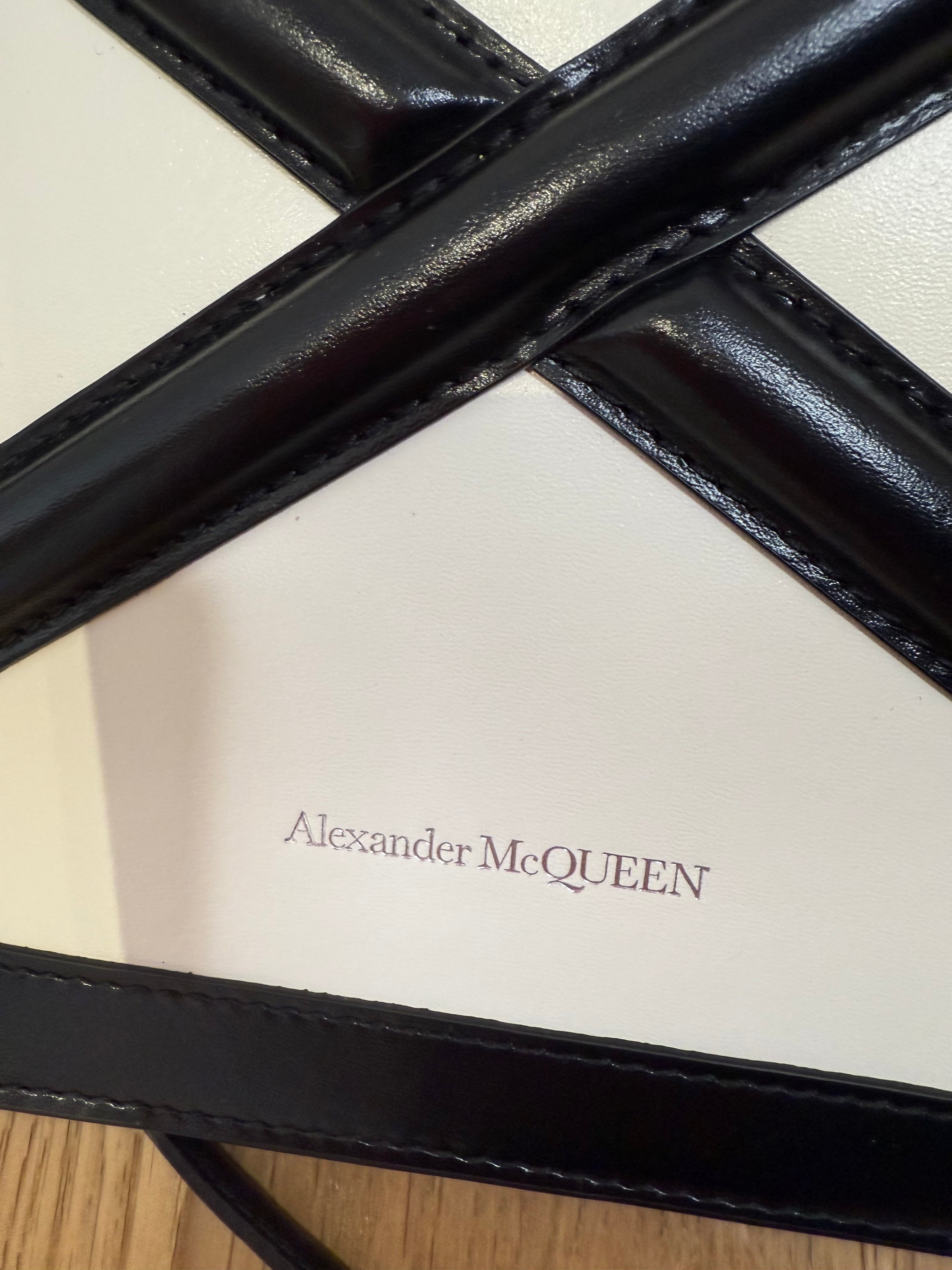 Alexander McQueen The Curve Micro Crossbody Phone Pouch Bag