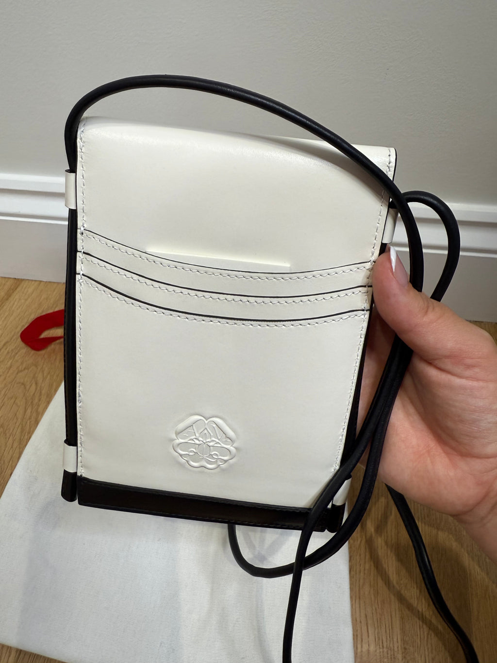 Alexander McQueen The Curve Micro Crossbody Phone Pouch Bag
