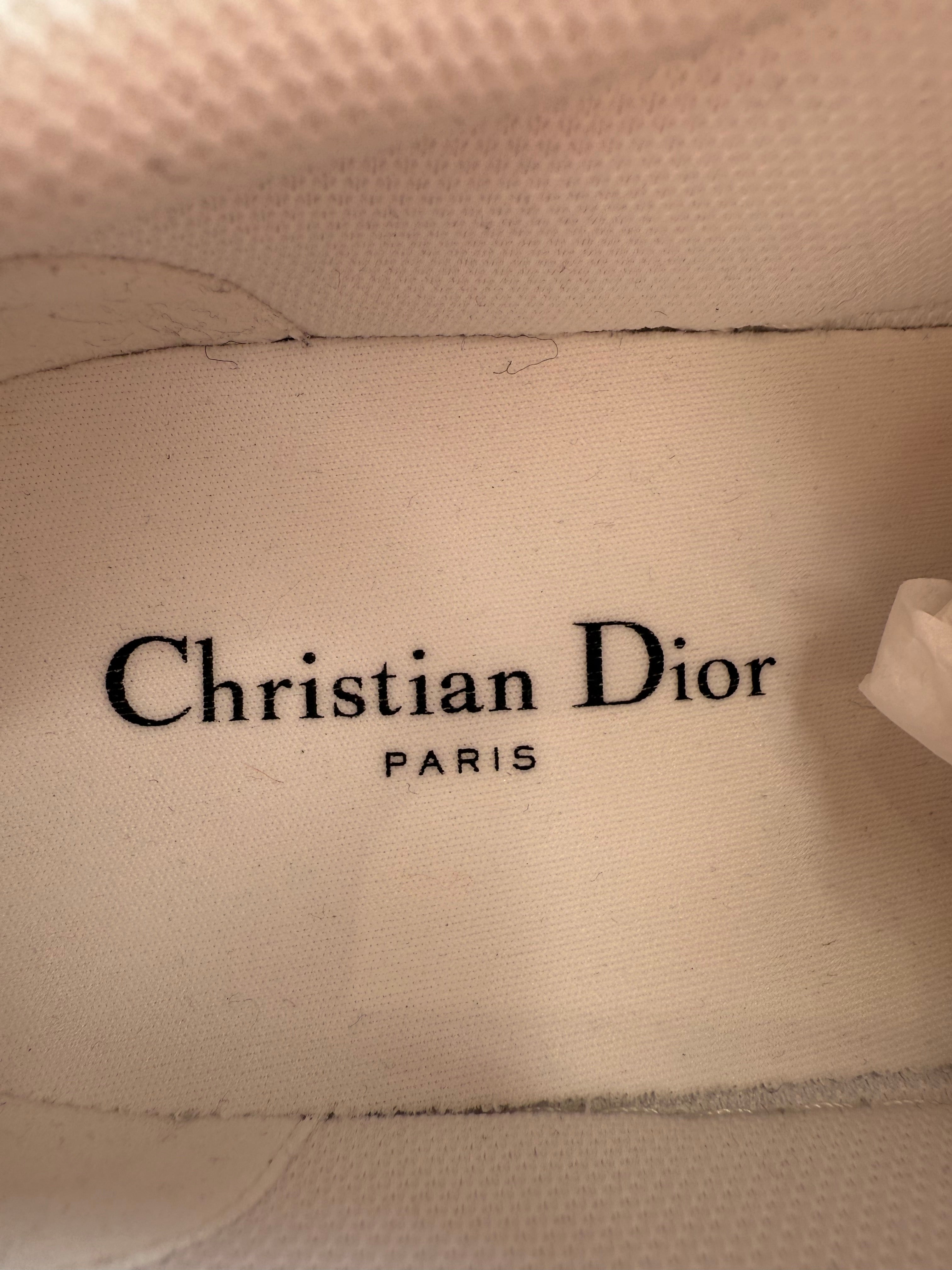 New Christian Dior Dior Vibe Sneakers White