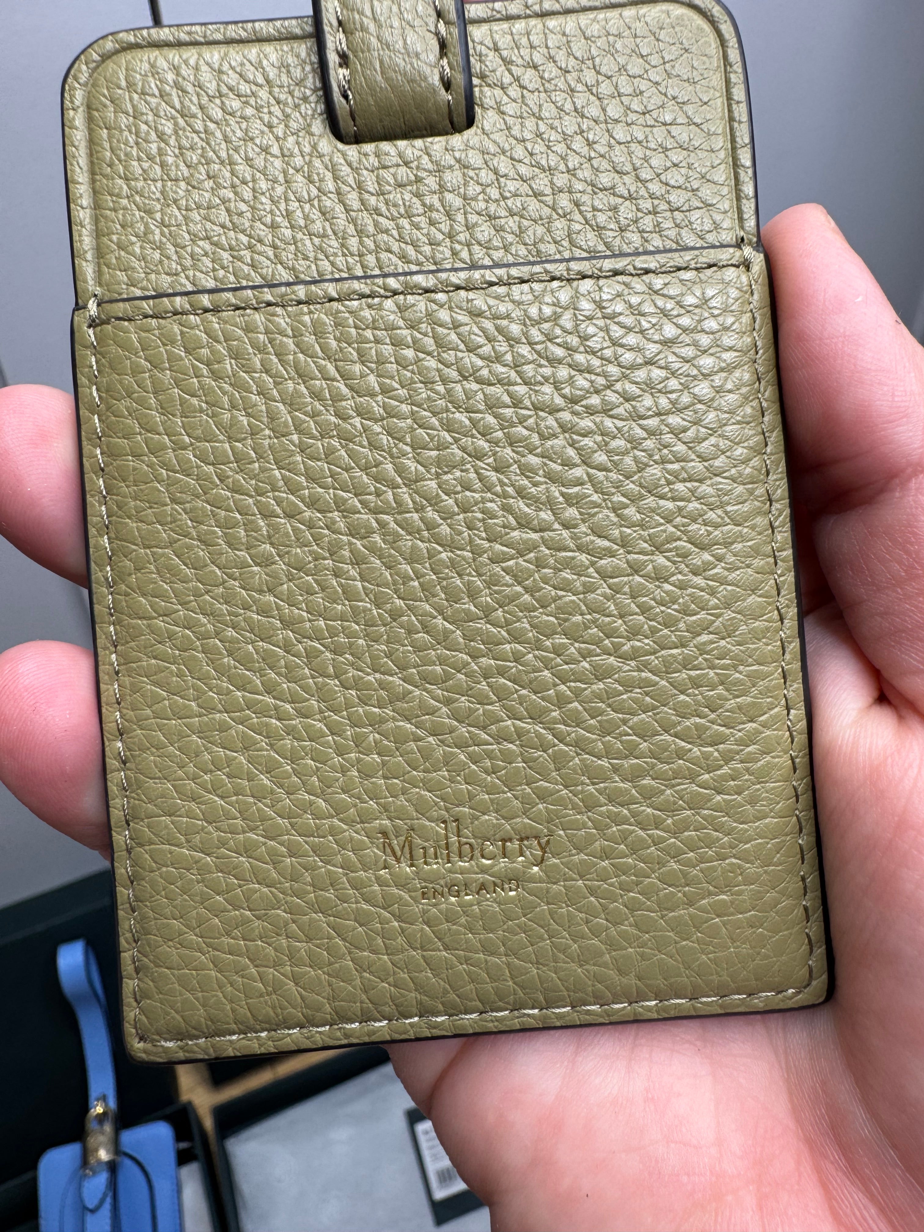 New Mulberry BIllie Luggage Tag