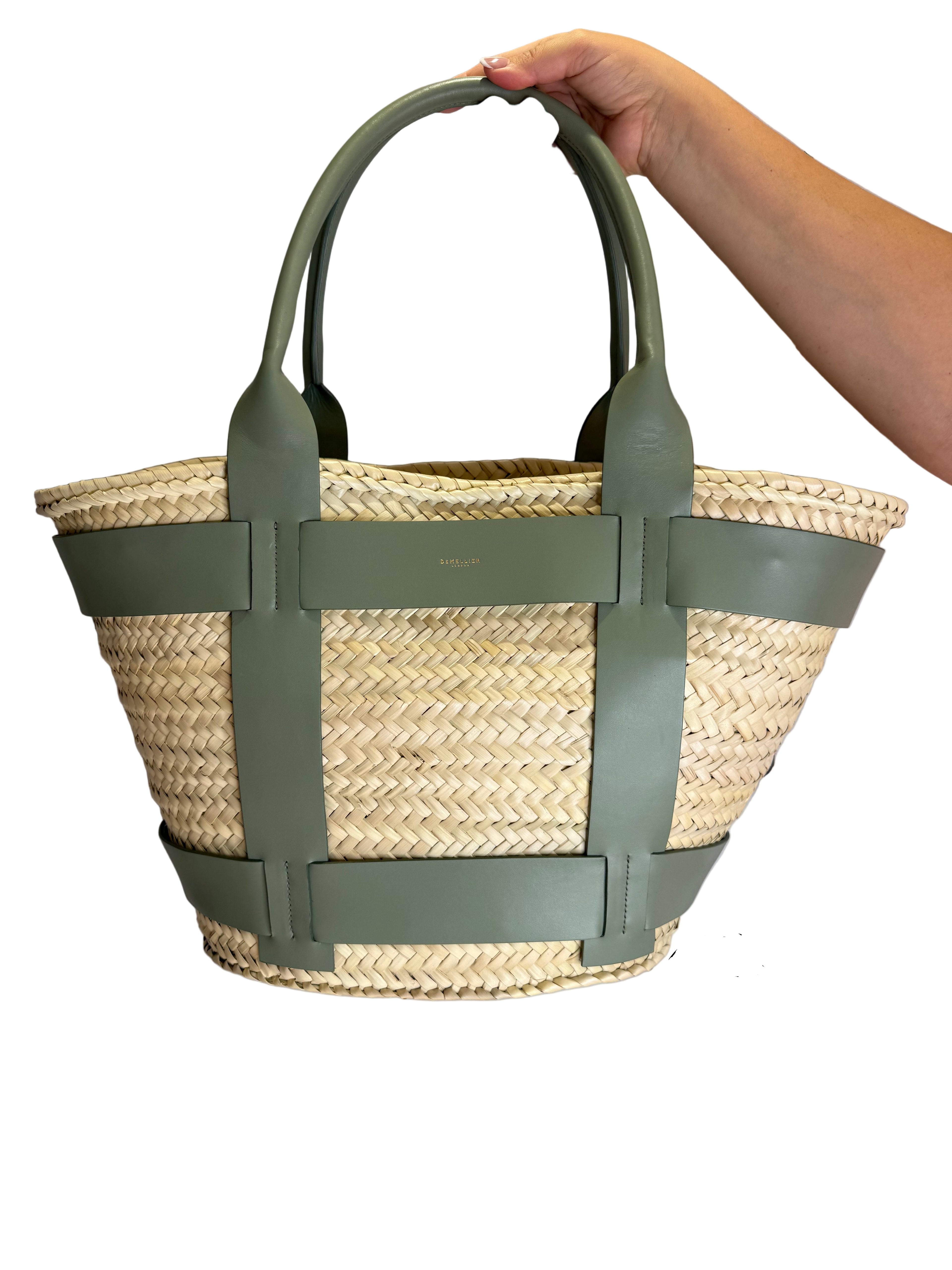 DeMellier Santorini Maxi tote beach bag