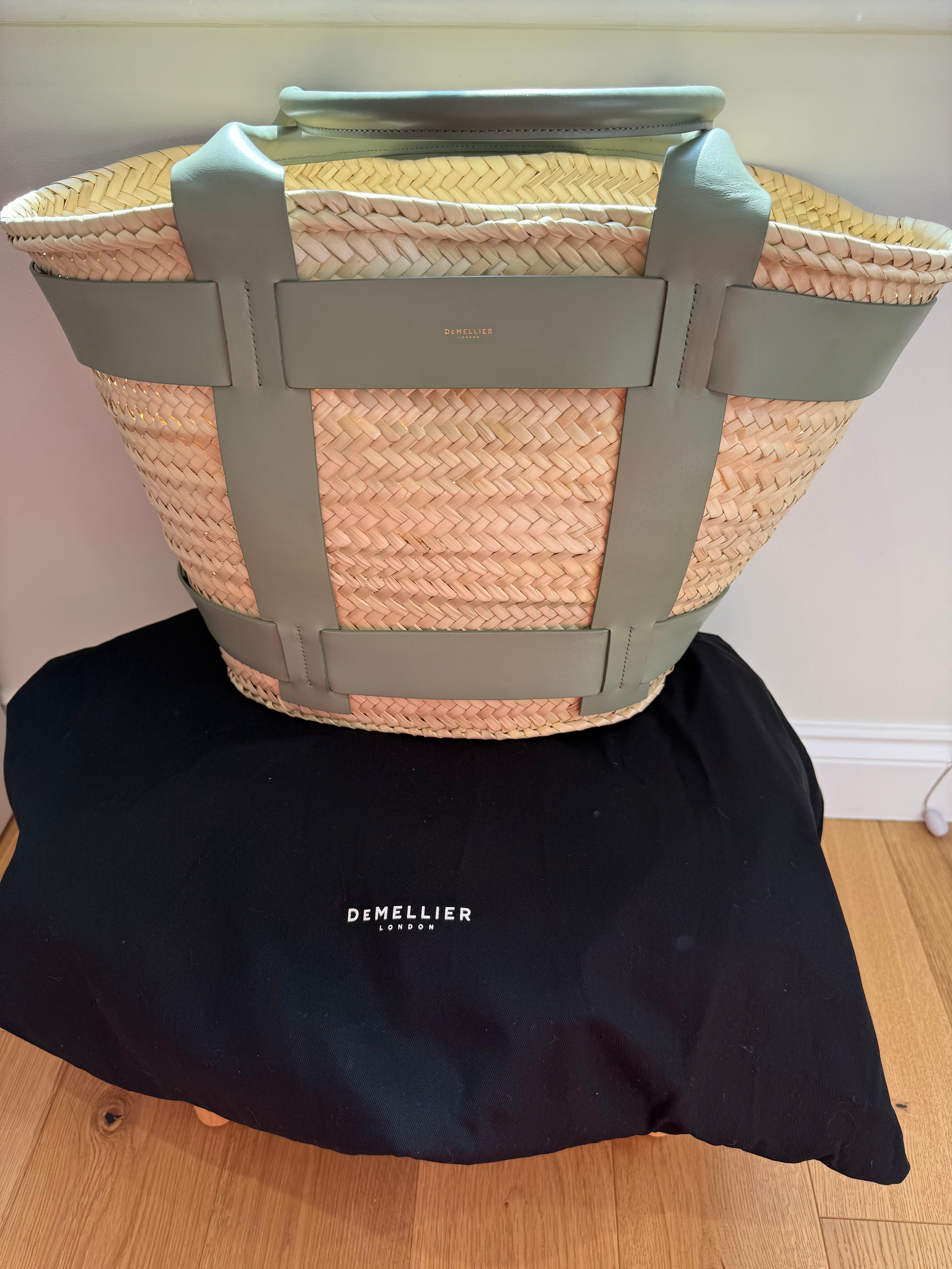 DeMellier Santorini Maxi tote beach bag