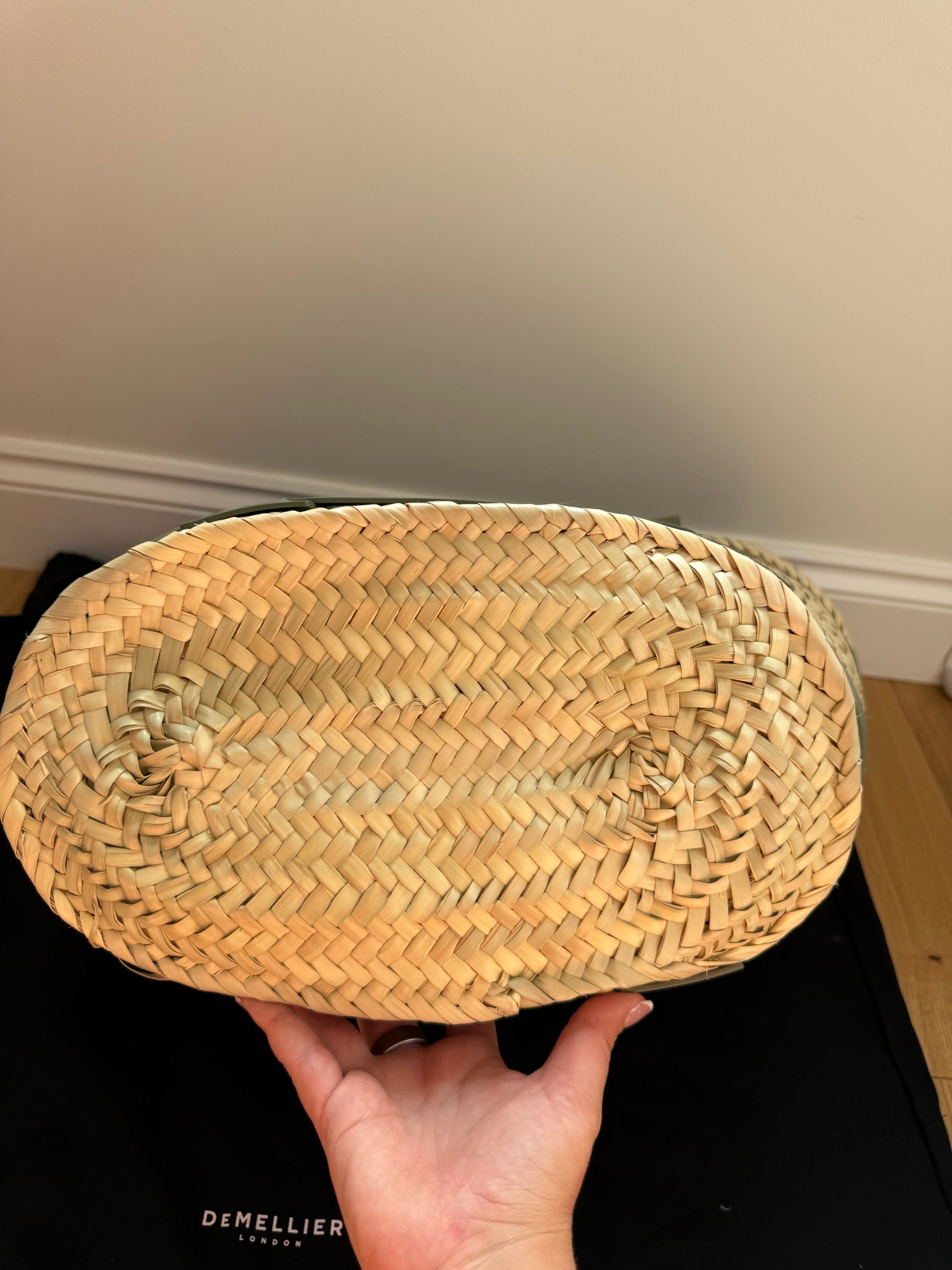 DeMellier Santorini Maxi tote beach bag