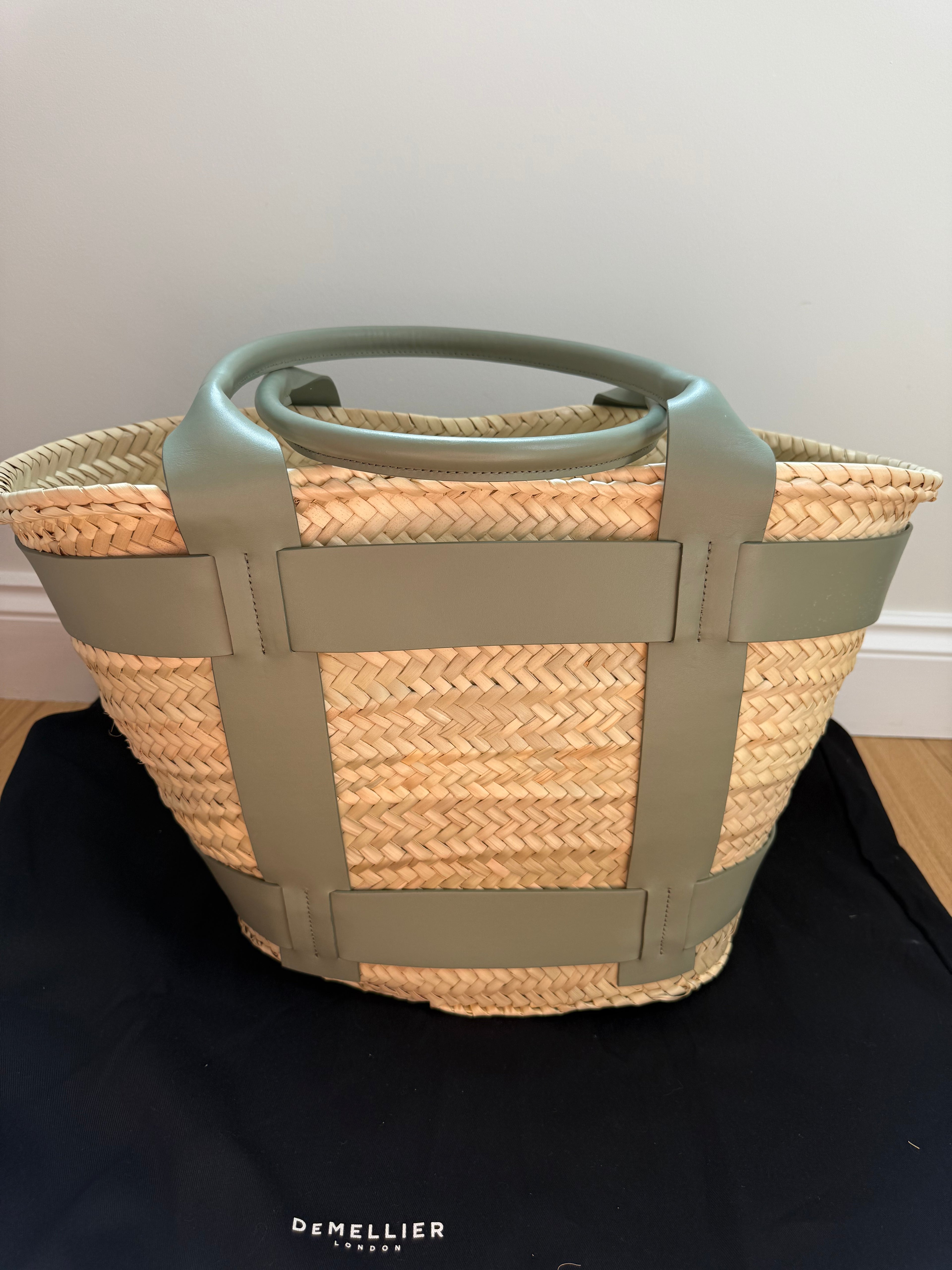 DeMellier Santorini Maxi tote beach bag