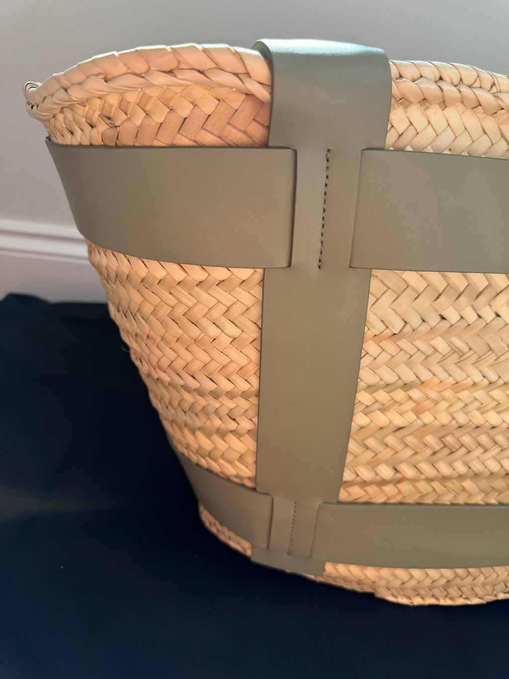 DeMellier Santorini Maxi tote beach bag