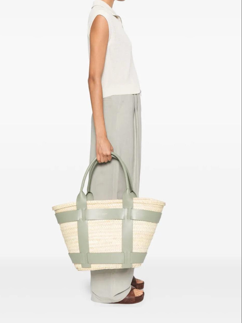 DeMellier Santorini Maxi tote beach bag