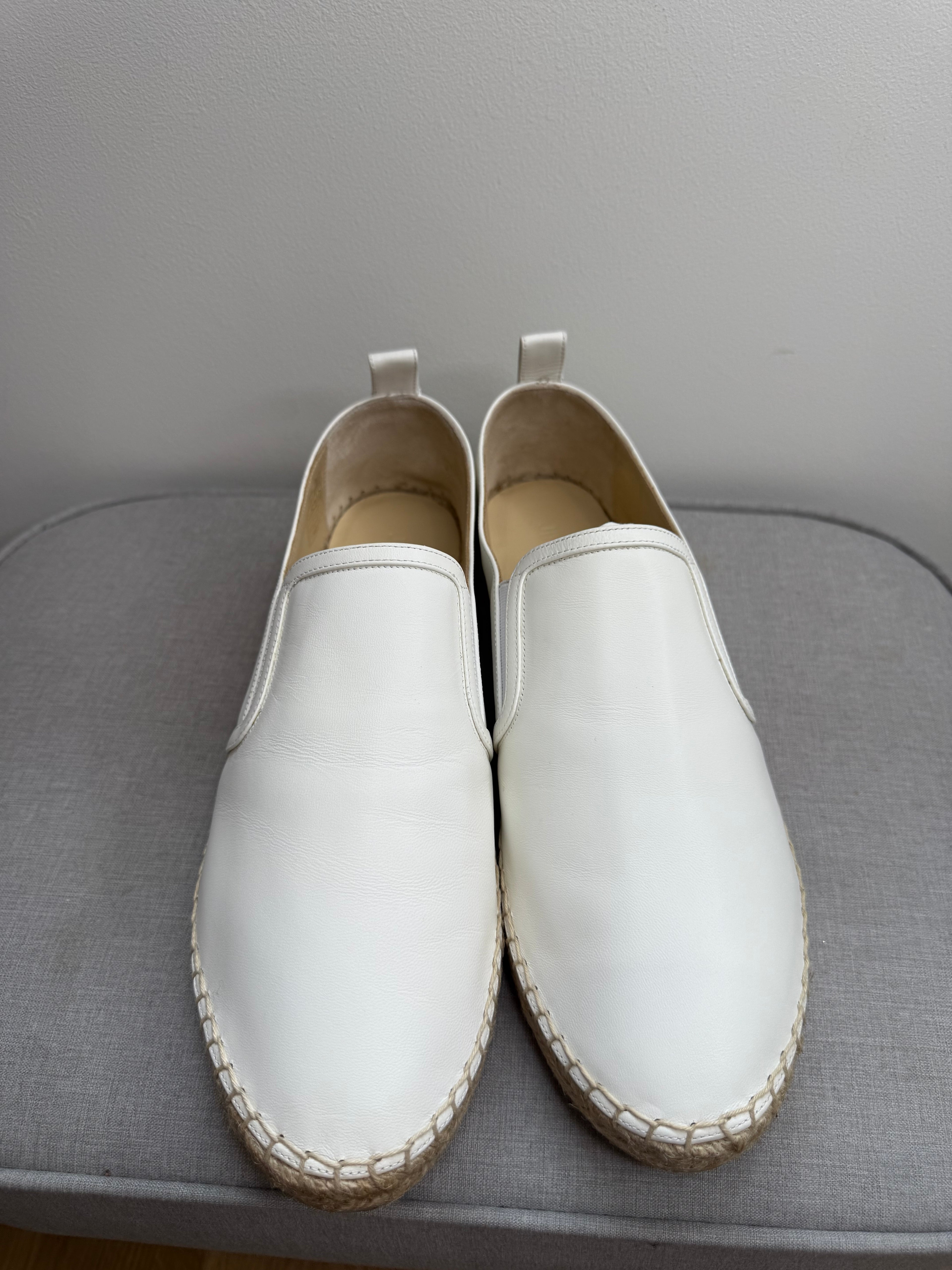 New Jimmy Choo Leather Espadrilles