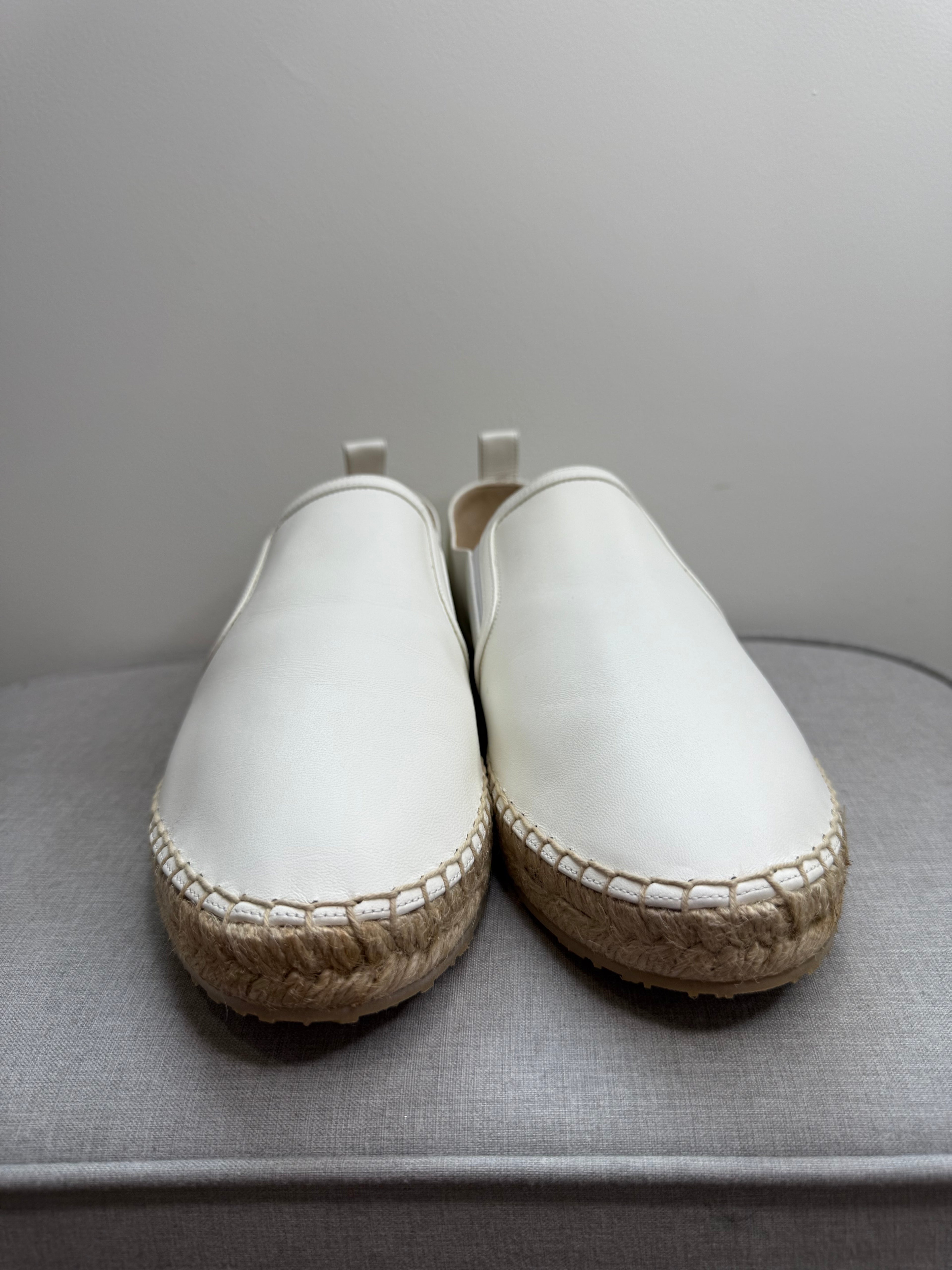 New Jimmy Choo Leather Espadrilles