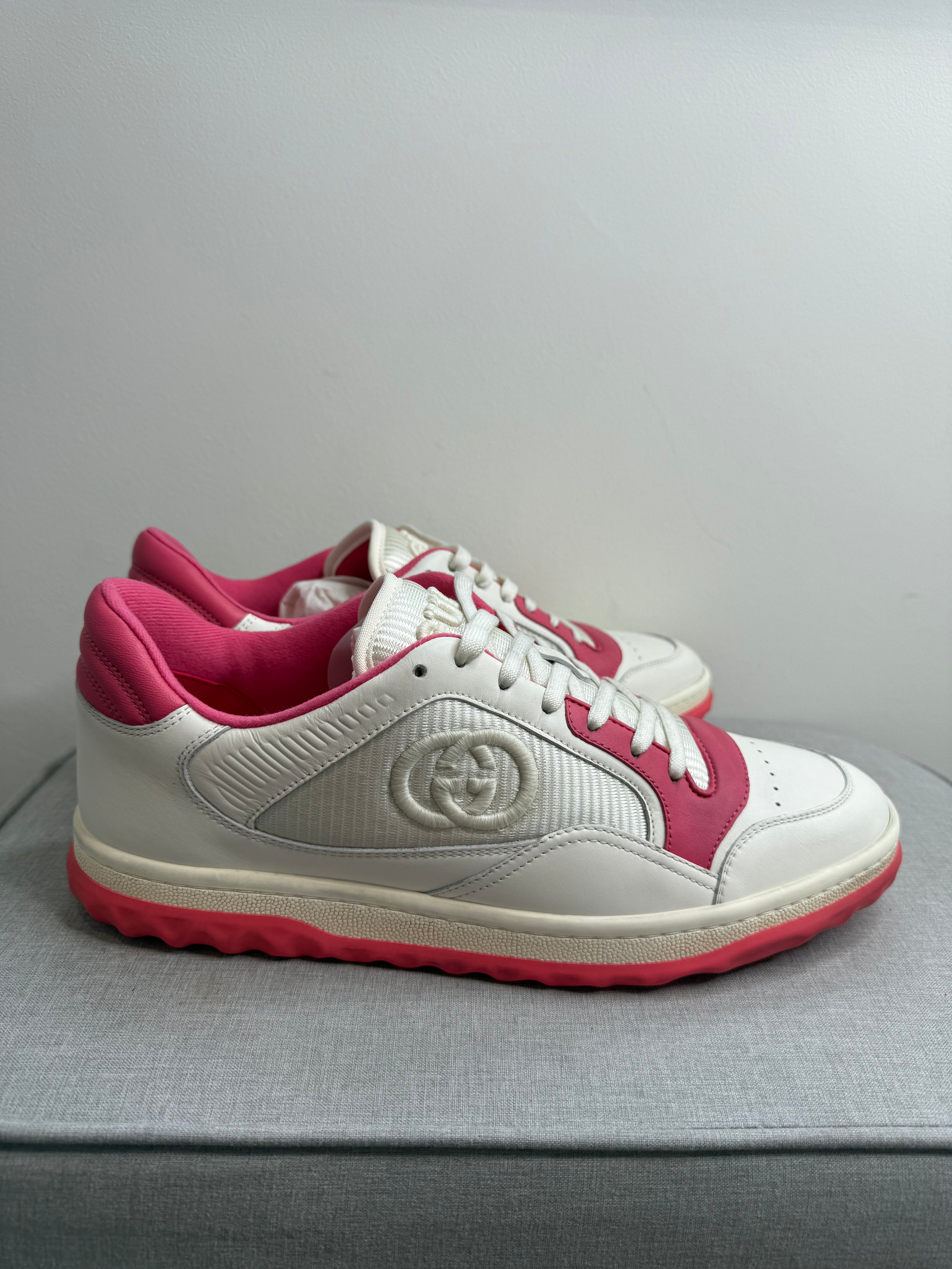 Gucci Mac80 Leather low top trainers new in box