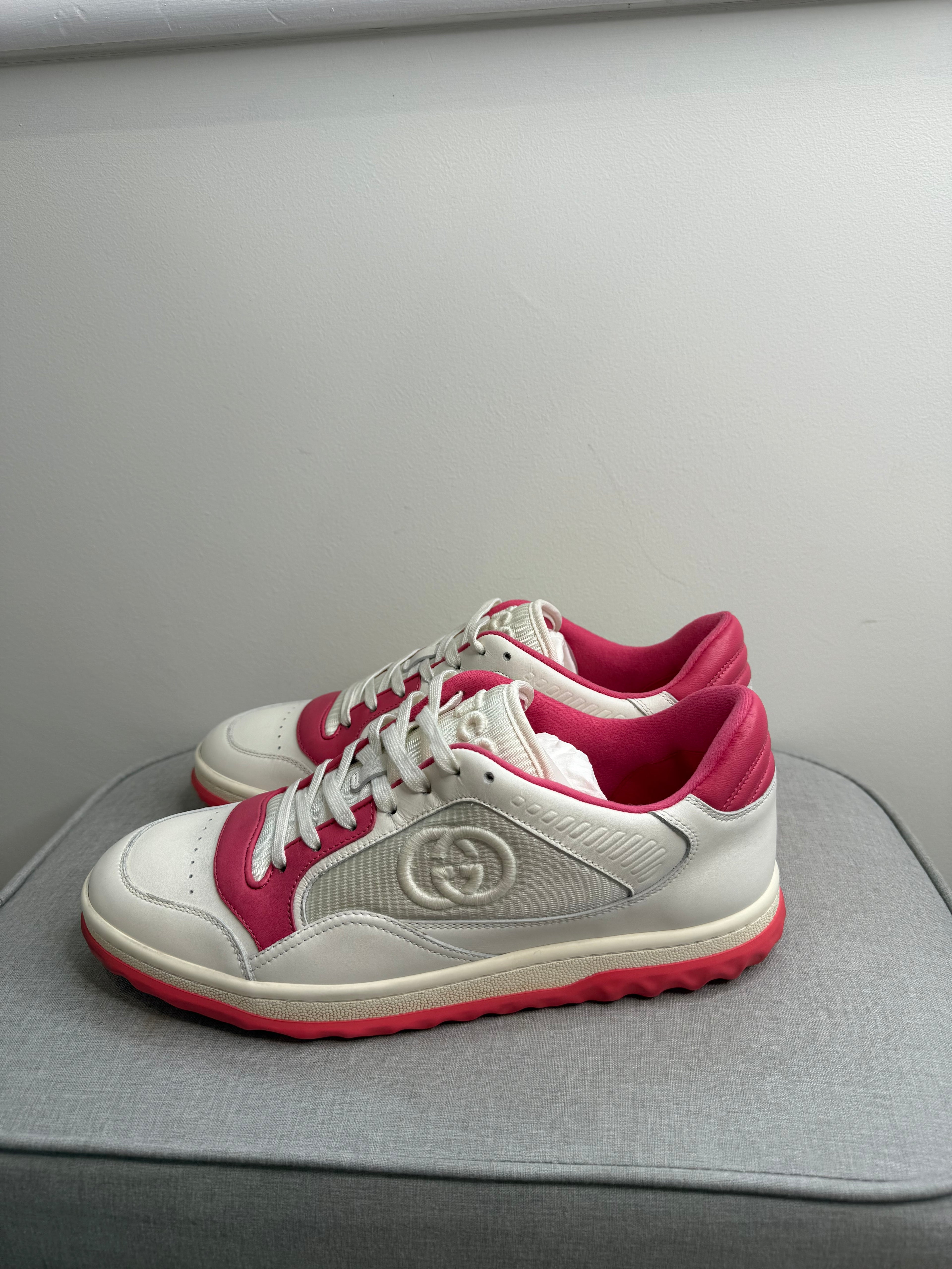 Gucci Mac80 Leather low top trainers new in box