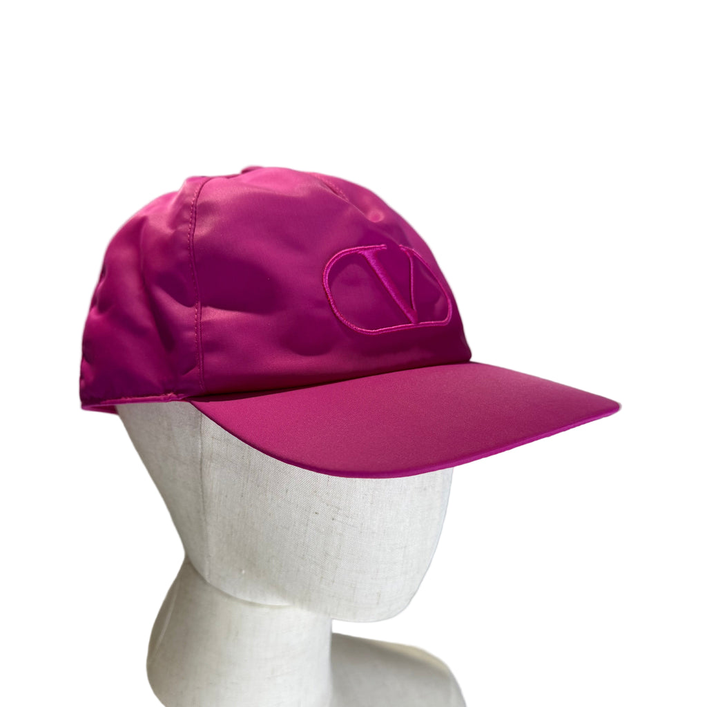 Valentino Garavani women’s Pink Nylon cap