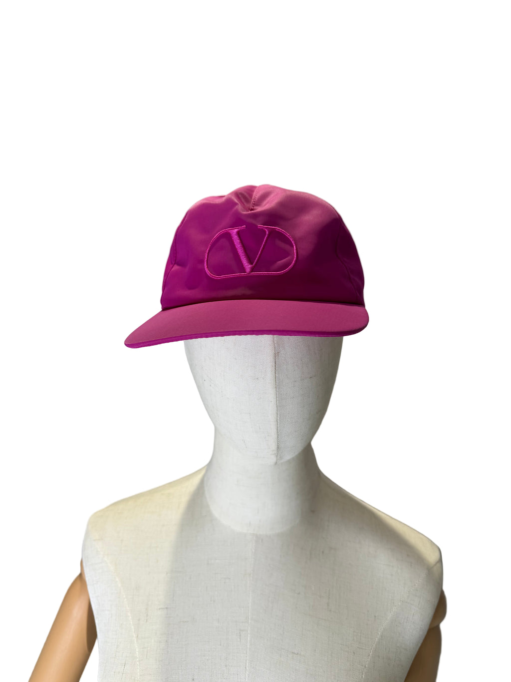 Valentino Garavani women’s Pink Nylon cap